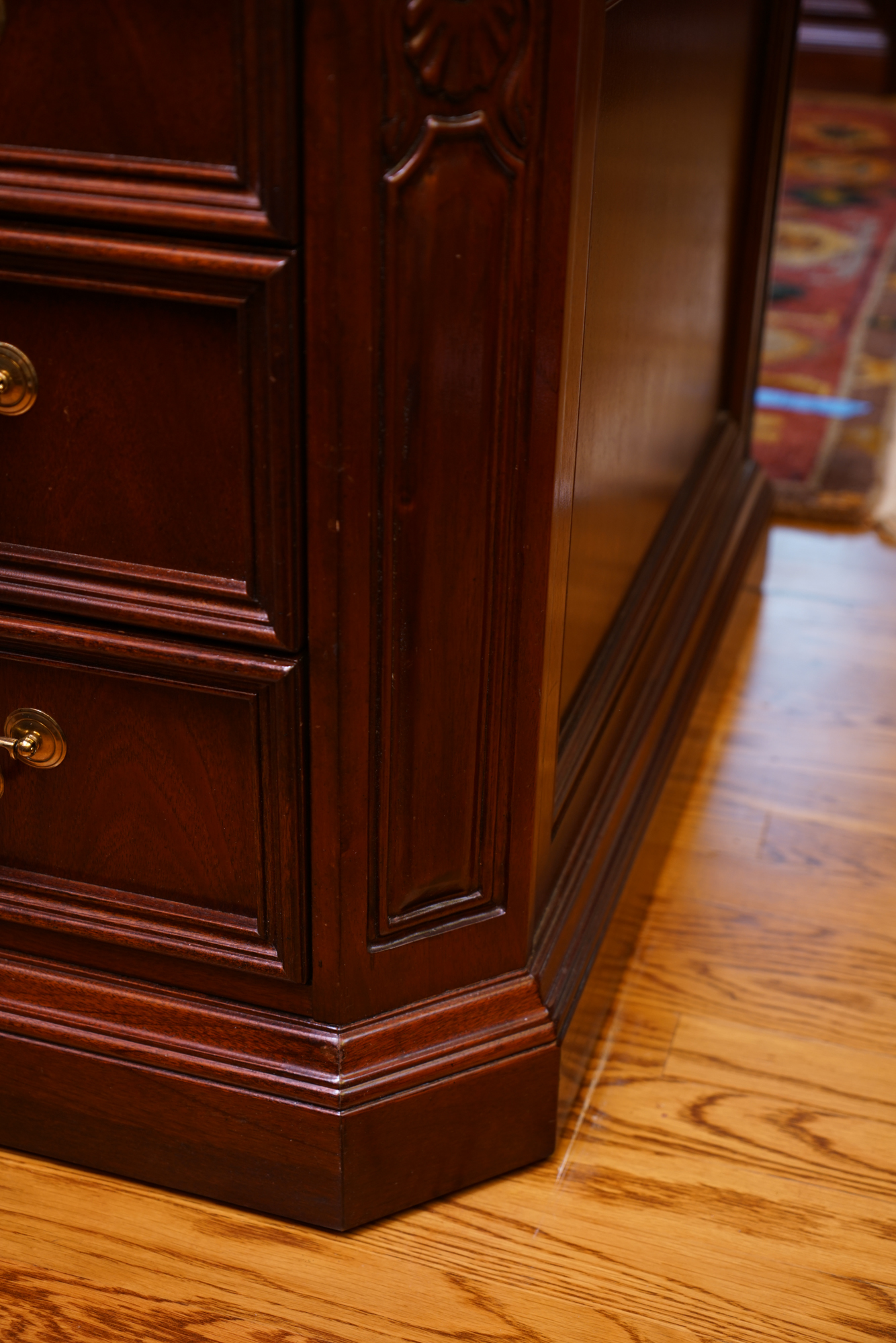 Mahogany Executive Desk by Sligh