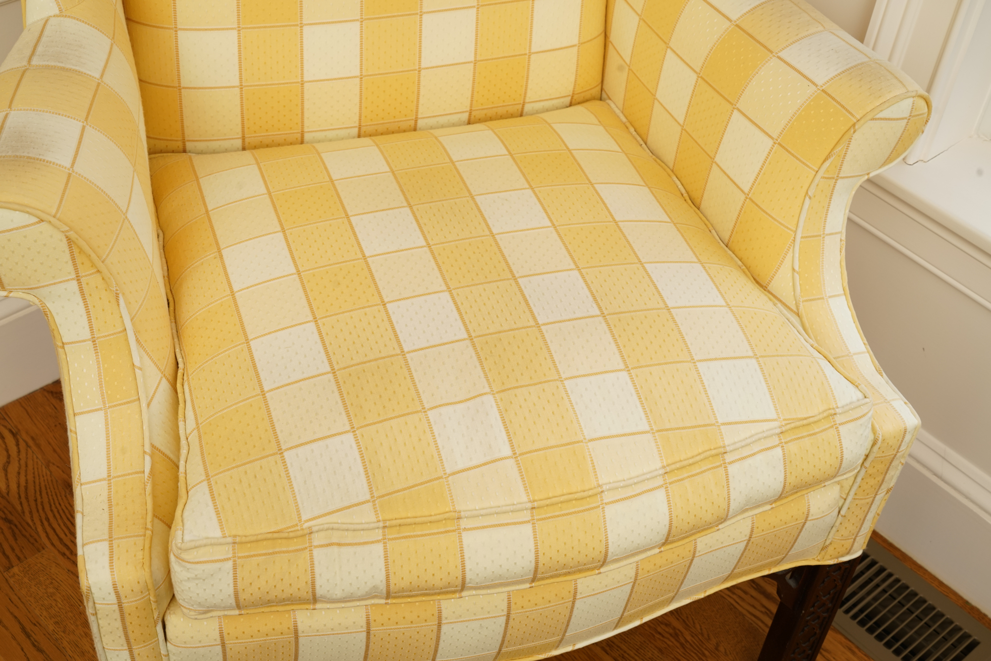 Upholstered Wingback Chairs by Sherrill