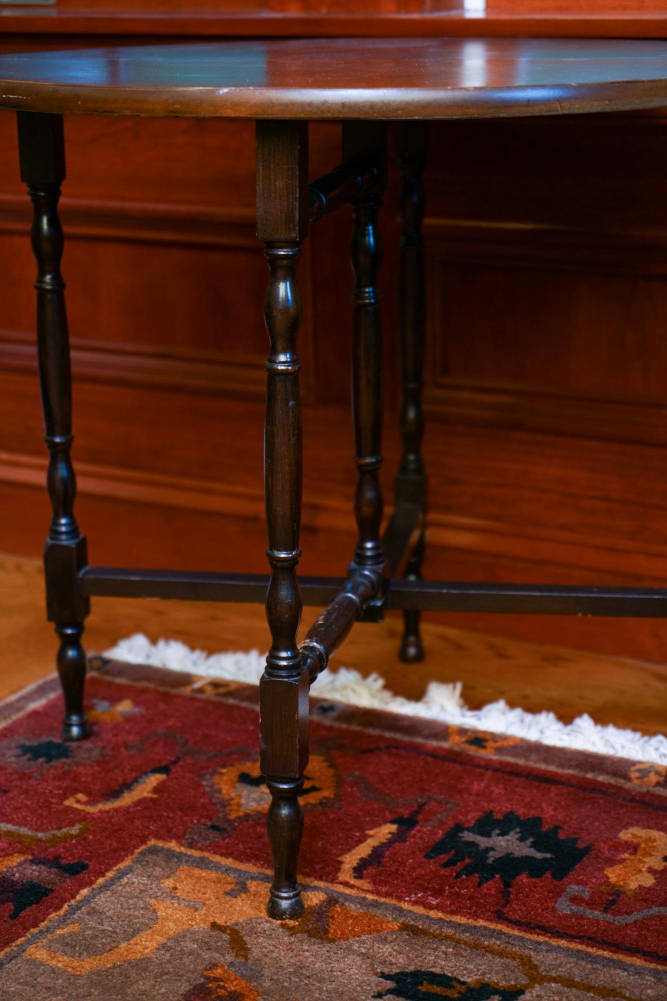 Gate Leg Demilune Accent Table by Hannahs