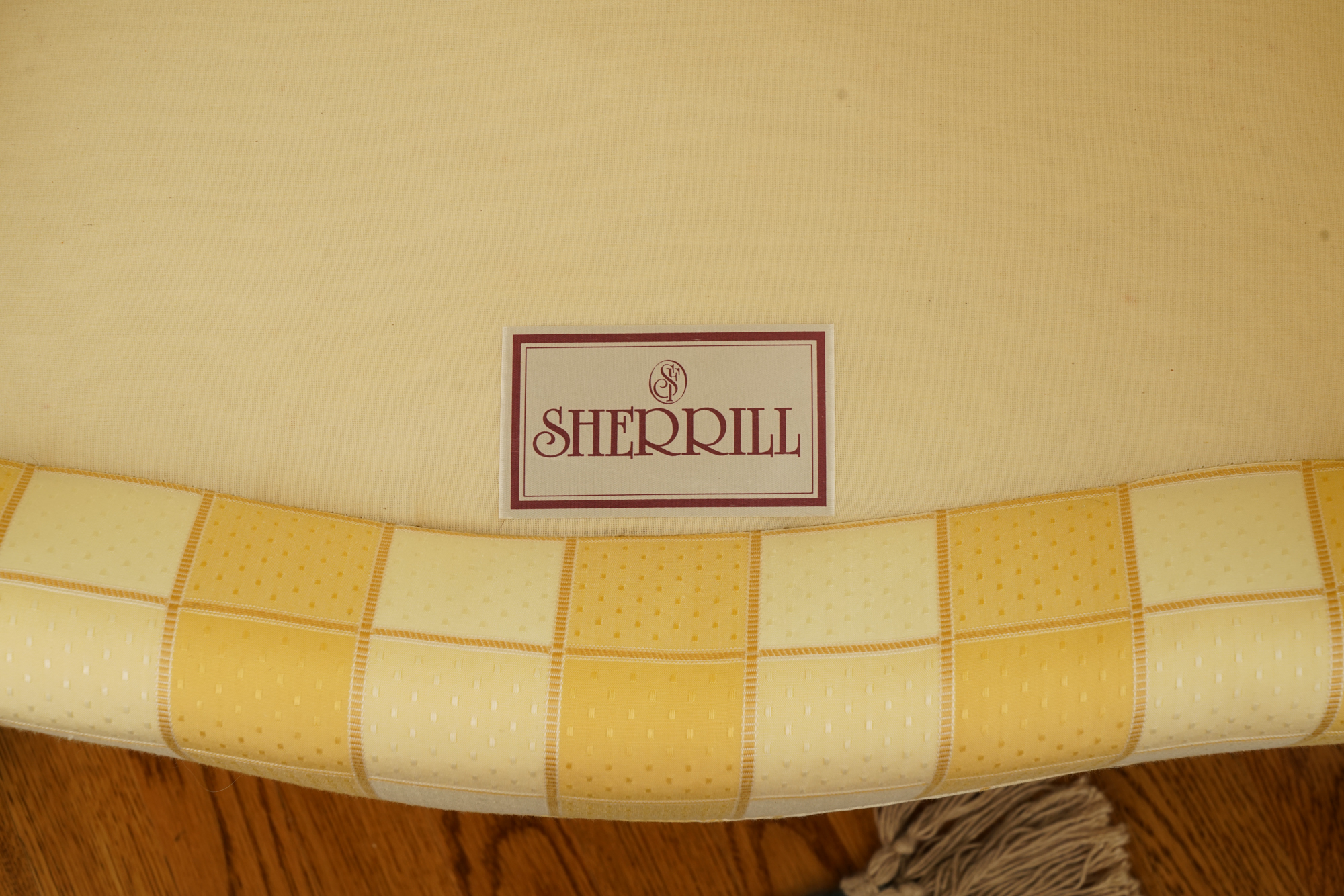 Upholstered Wingback Chairs by Sherrill