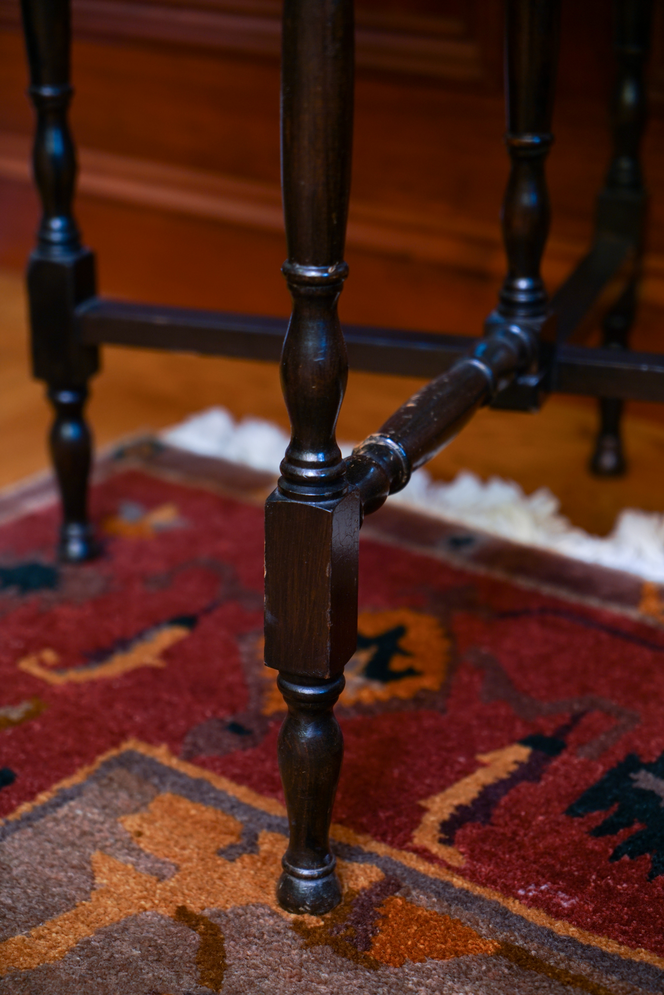 Gate Leg Demilune Accent Table by Hannahs