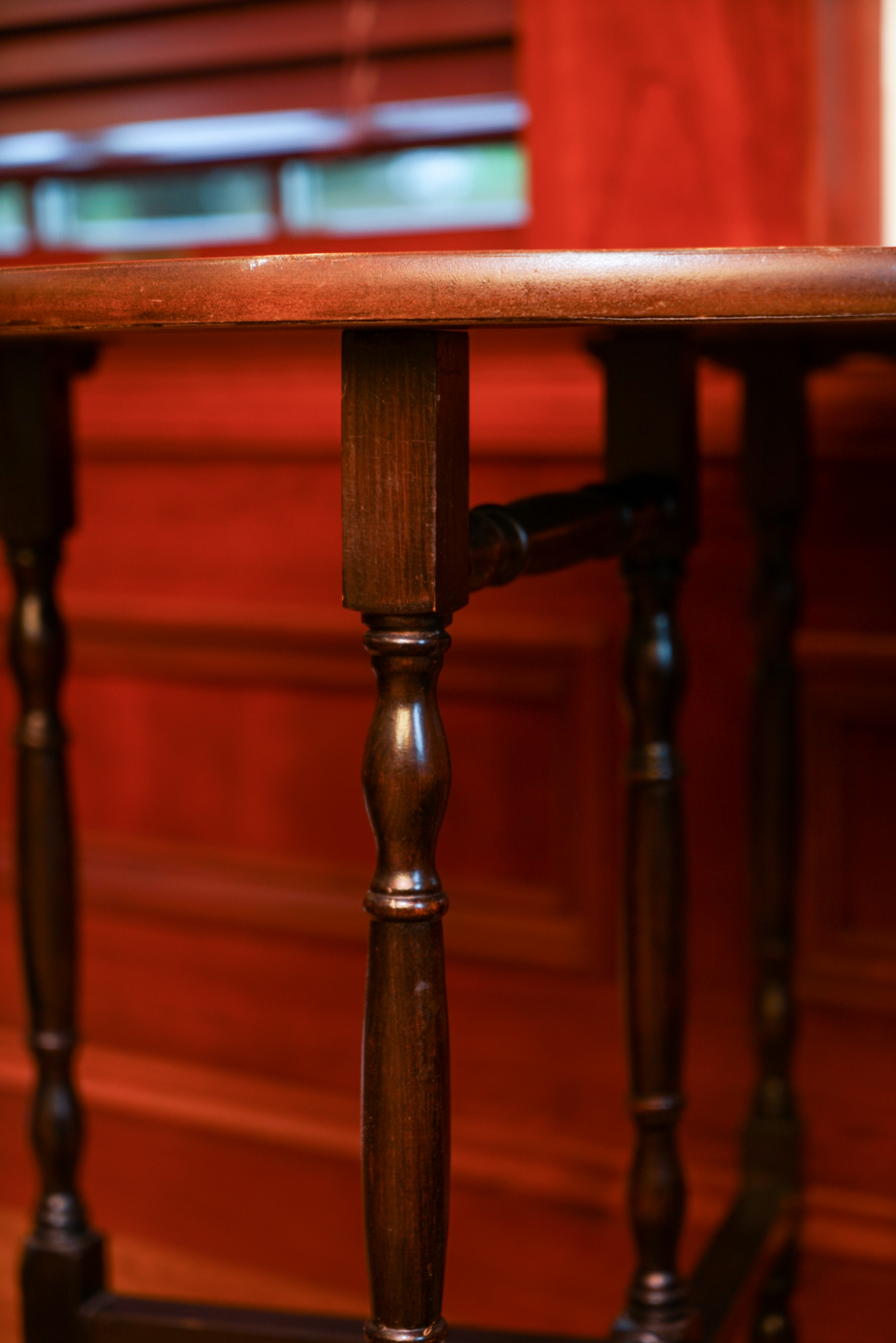 Gate Leg Demilune Accent Table by Hannahs