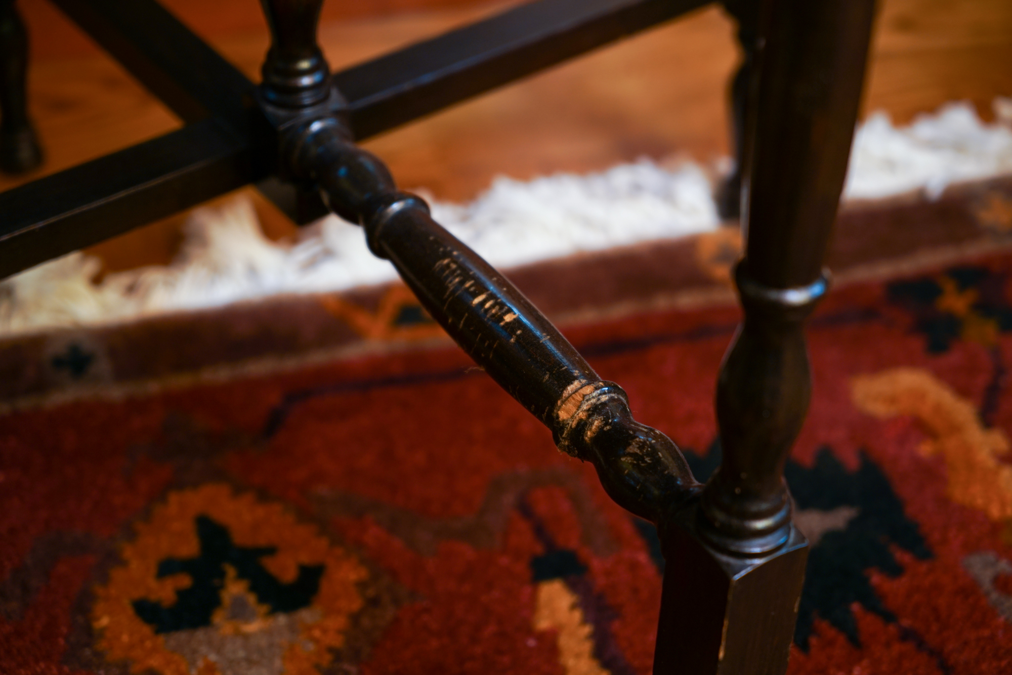 Gate Leg Demilune Accent Table by Hannahs