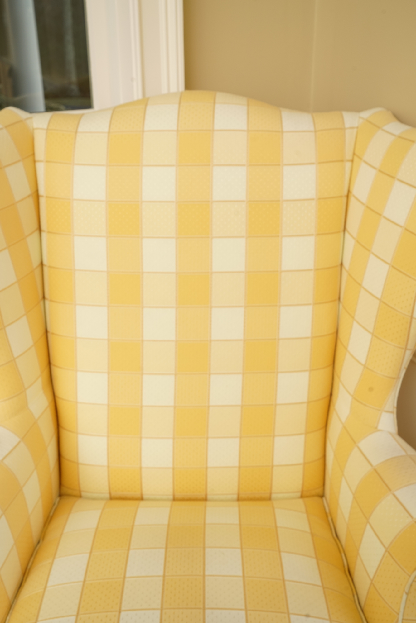 Upholstered Wingback Chairs by Sherrill