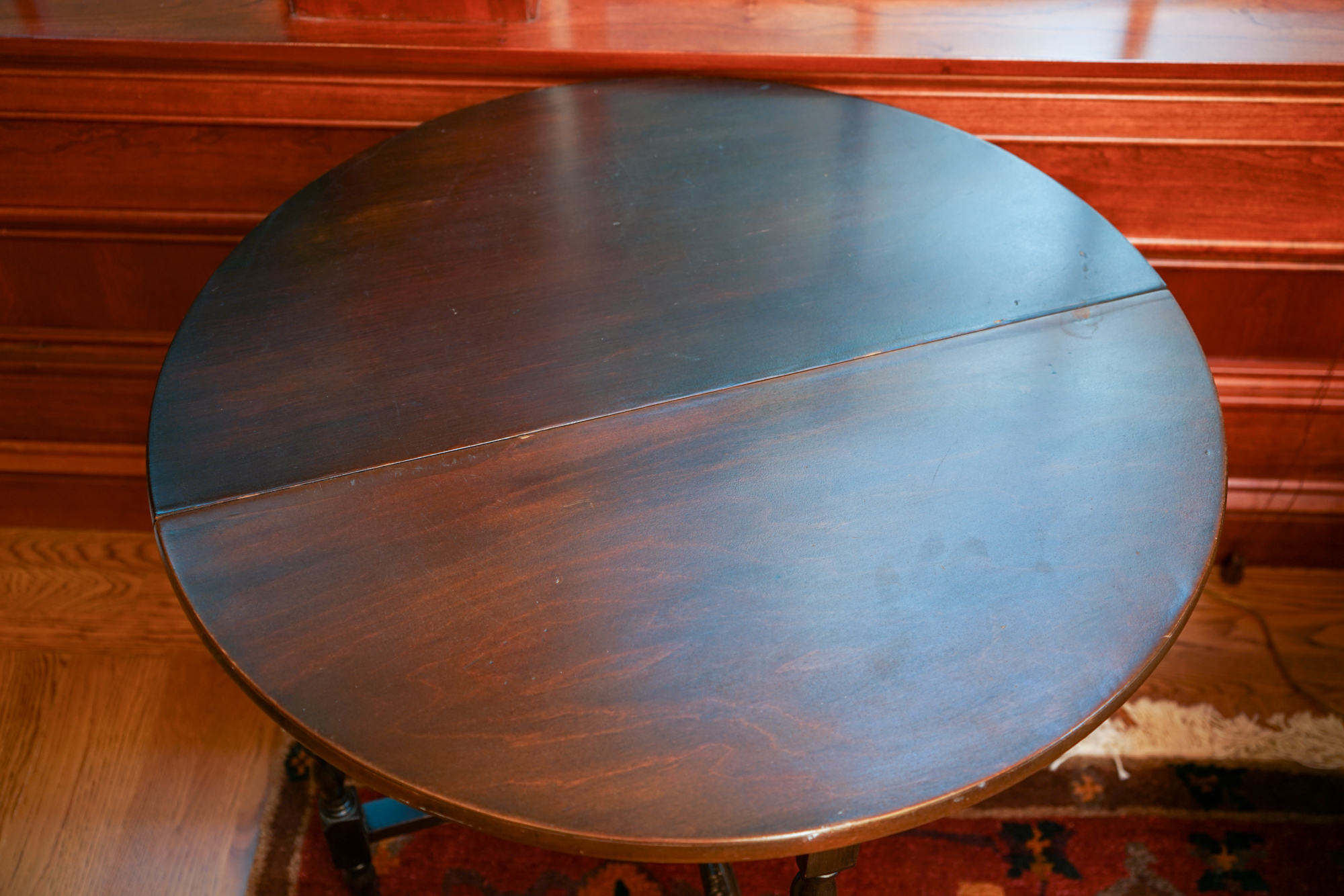 Gate Leg Demilune Accent Table by Hannahs