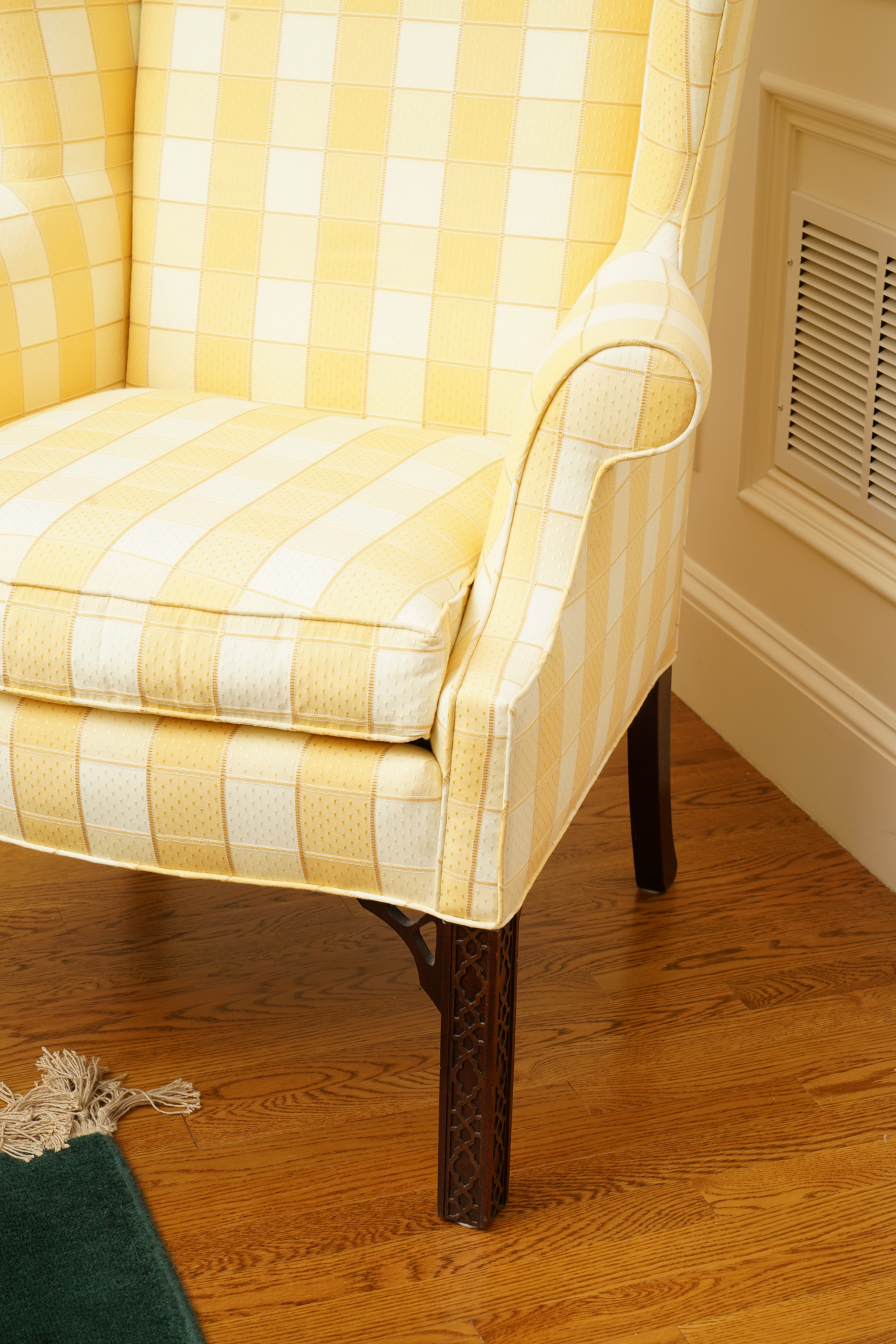 Upholstered Wingback Chairs by Sherrill