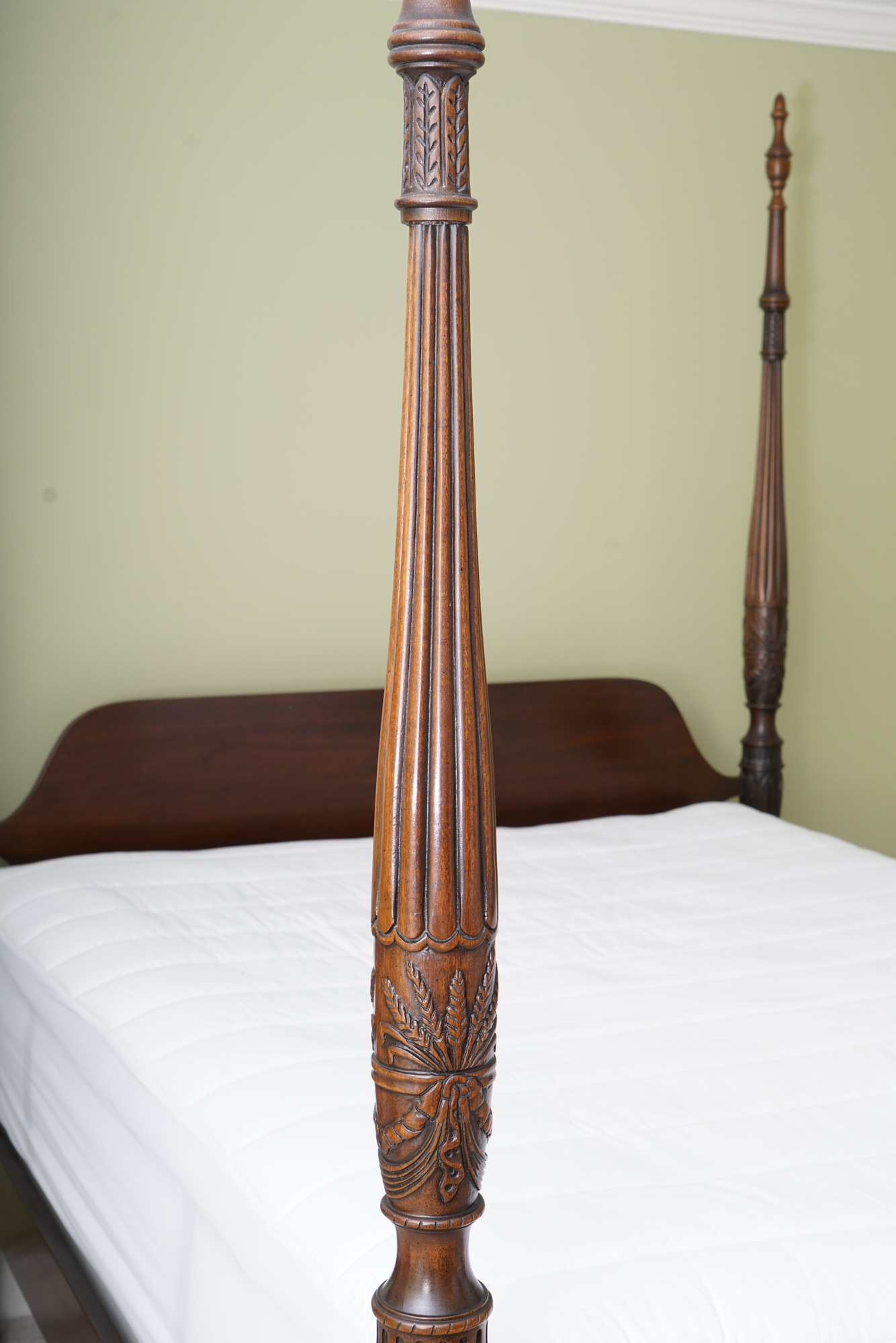 Queen Sized Four Poster Bed Frame by Drexel