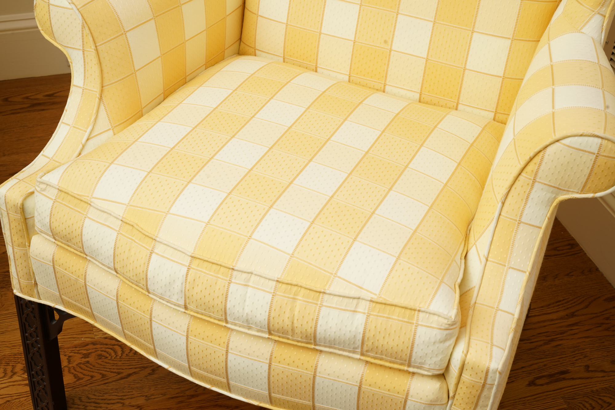 Upholstered Wingback Chairs by Sherrill