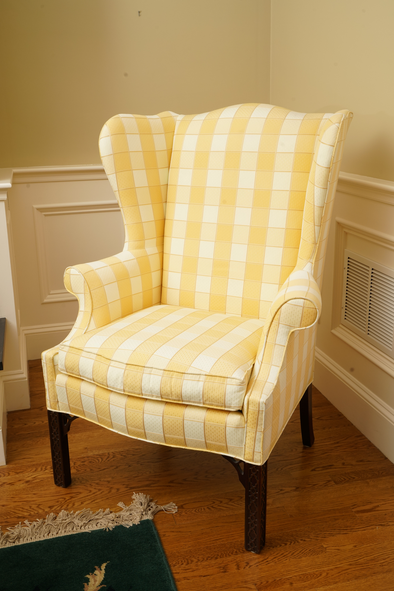 Upholstered Wingback Chairs by Sherrill
