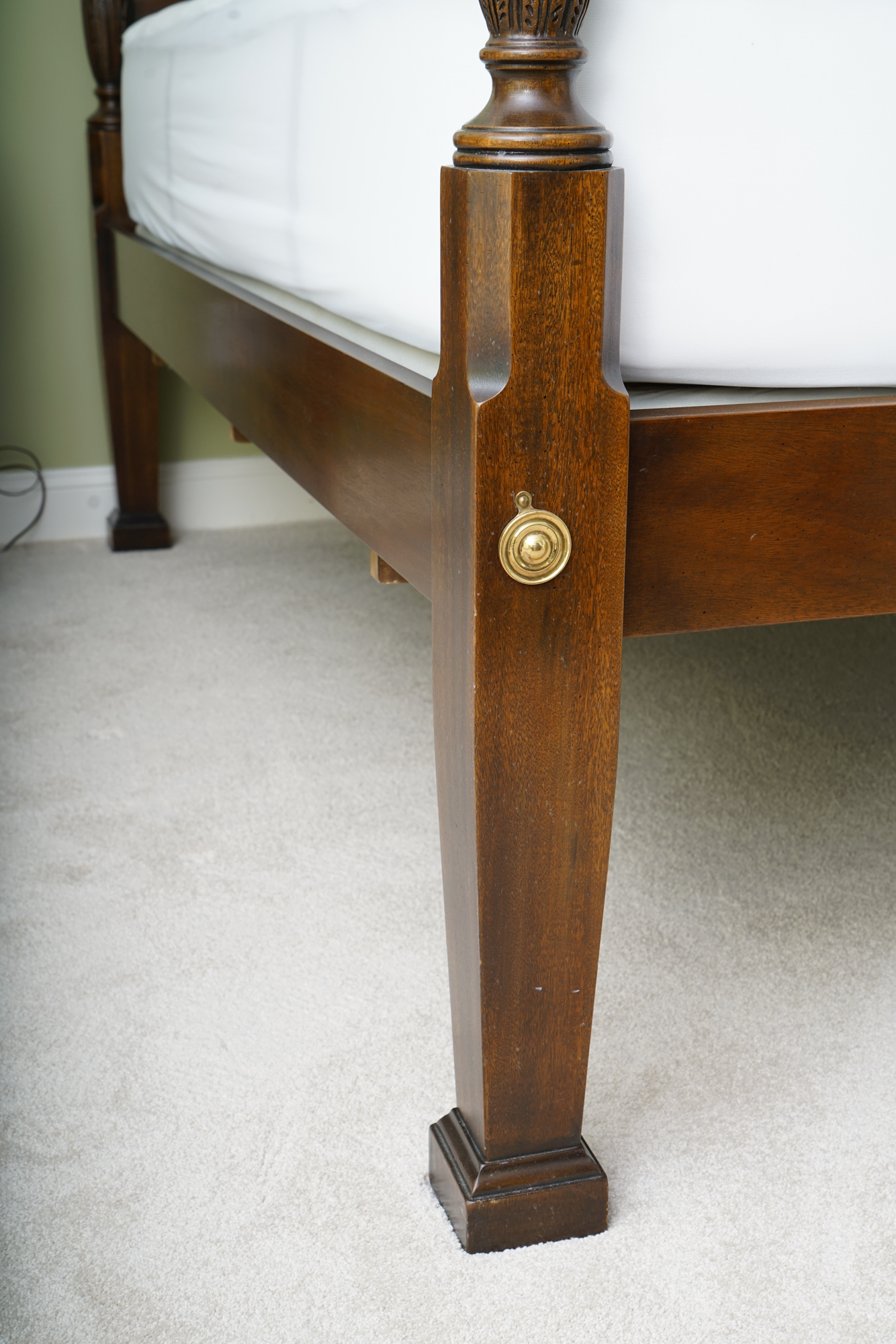 Queen Sized Four Poster Bed Frame by Drexel