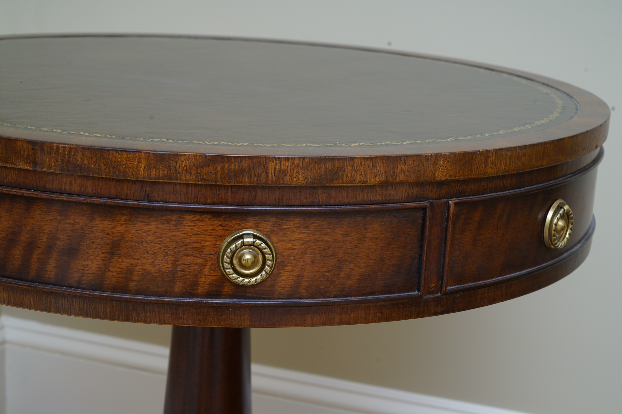 Duncan Phyfe Style Drum Table