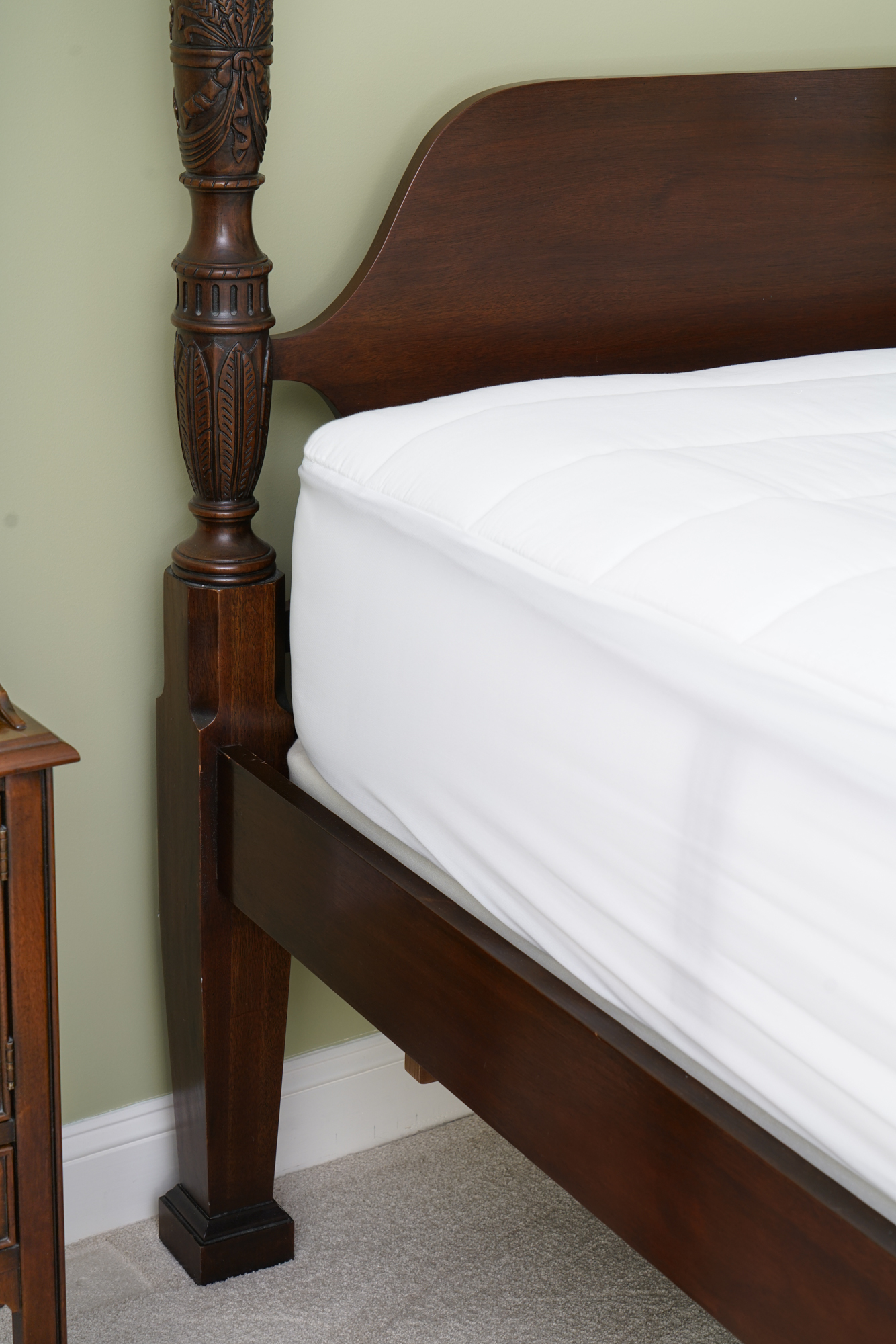 Queen Sized Four Poster Bed Frame by Drexel