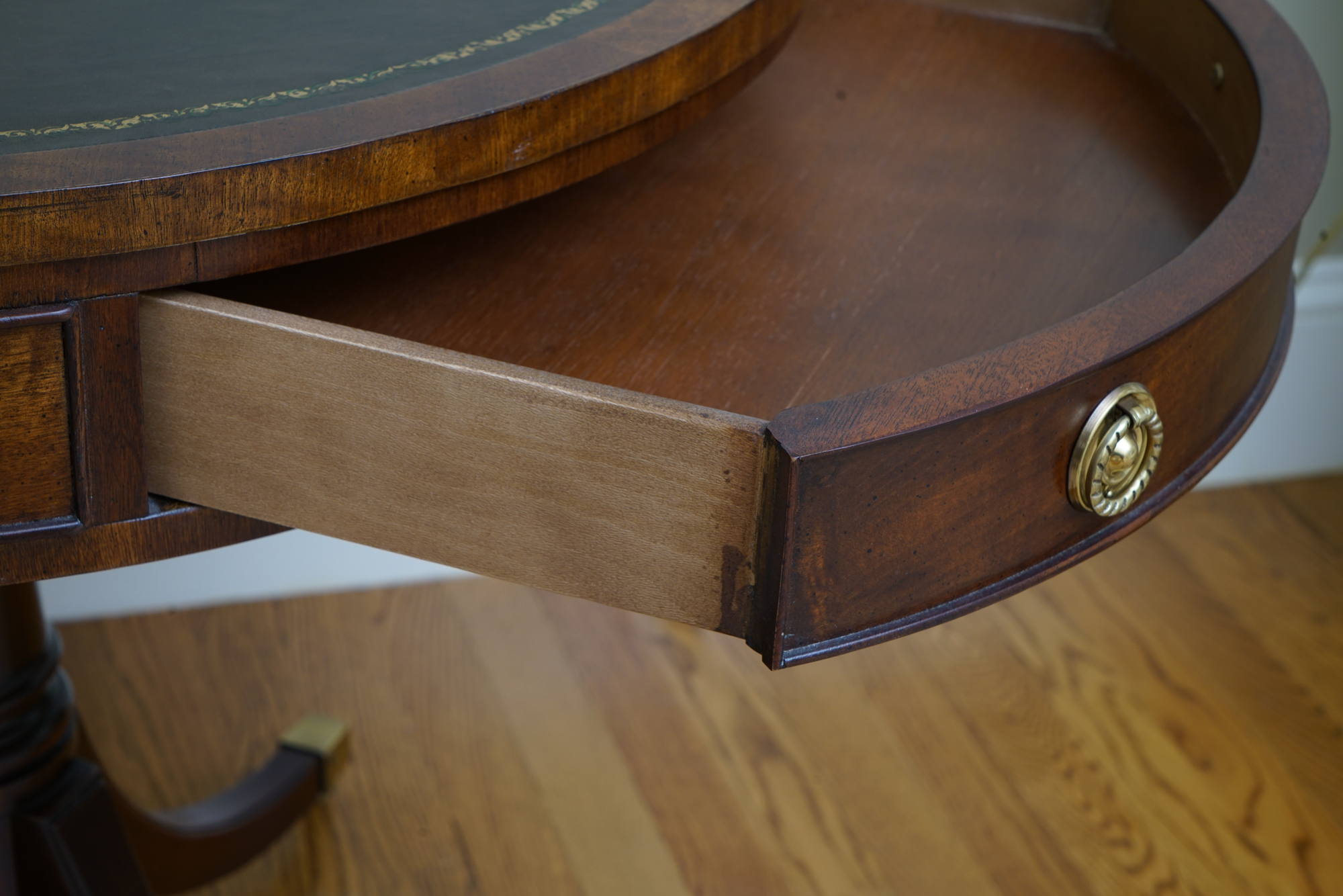 Duncan Phyfe Style Drum Table