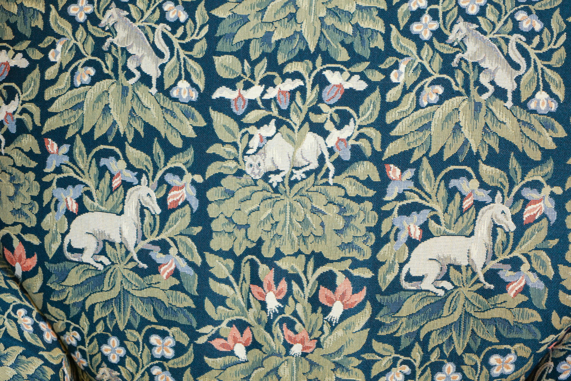 Print Upholstered Lounge Chair by Stanford Furniture