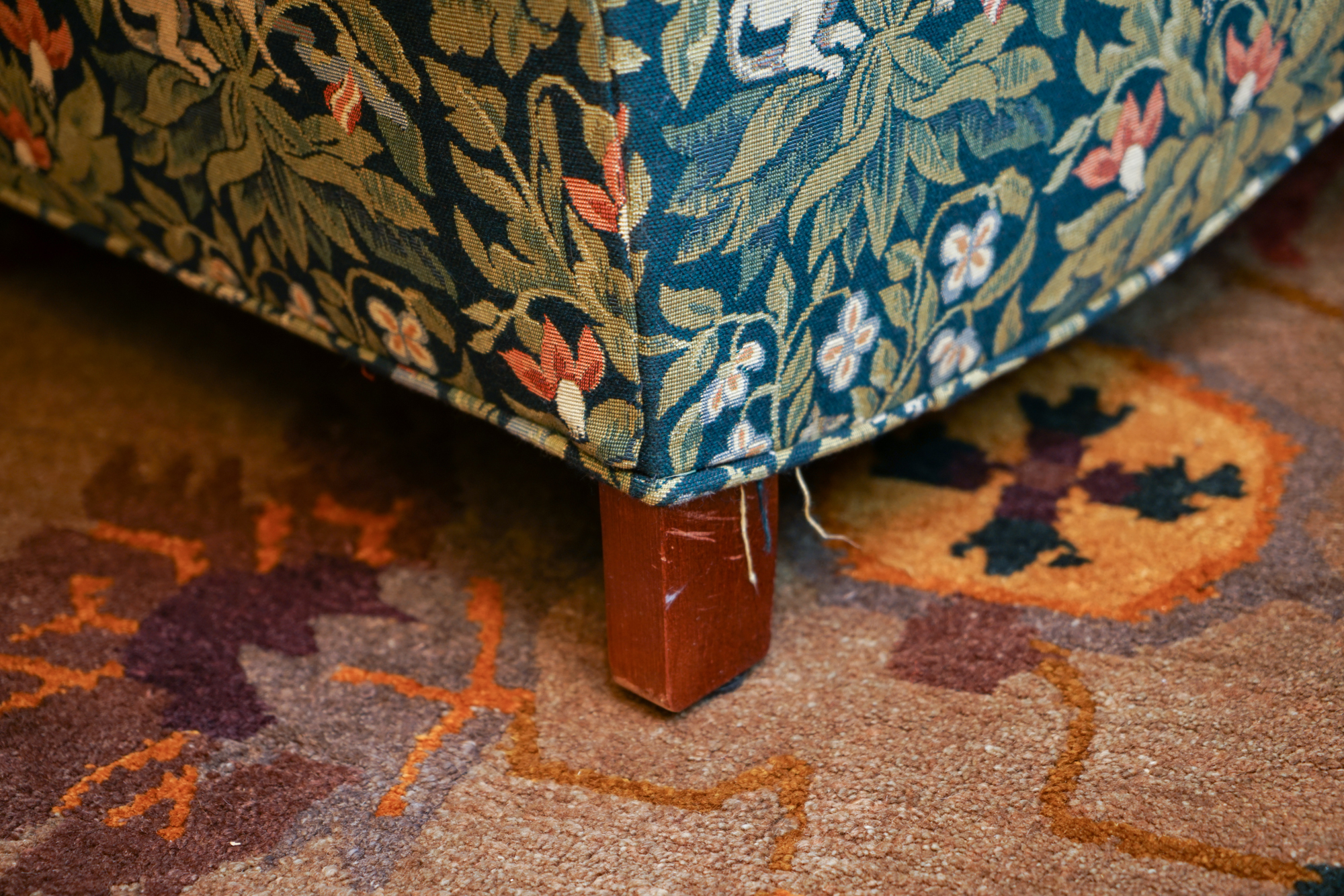 Print Upholstered Lounge Chair by Stanford Furniture