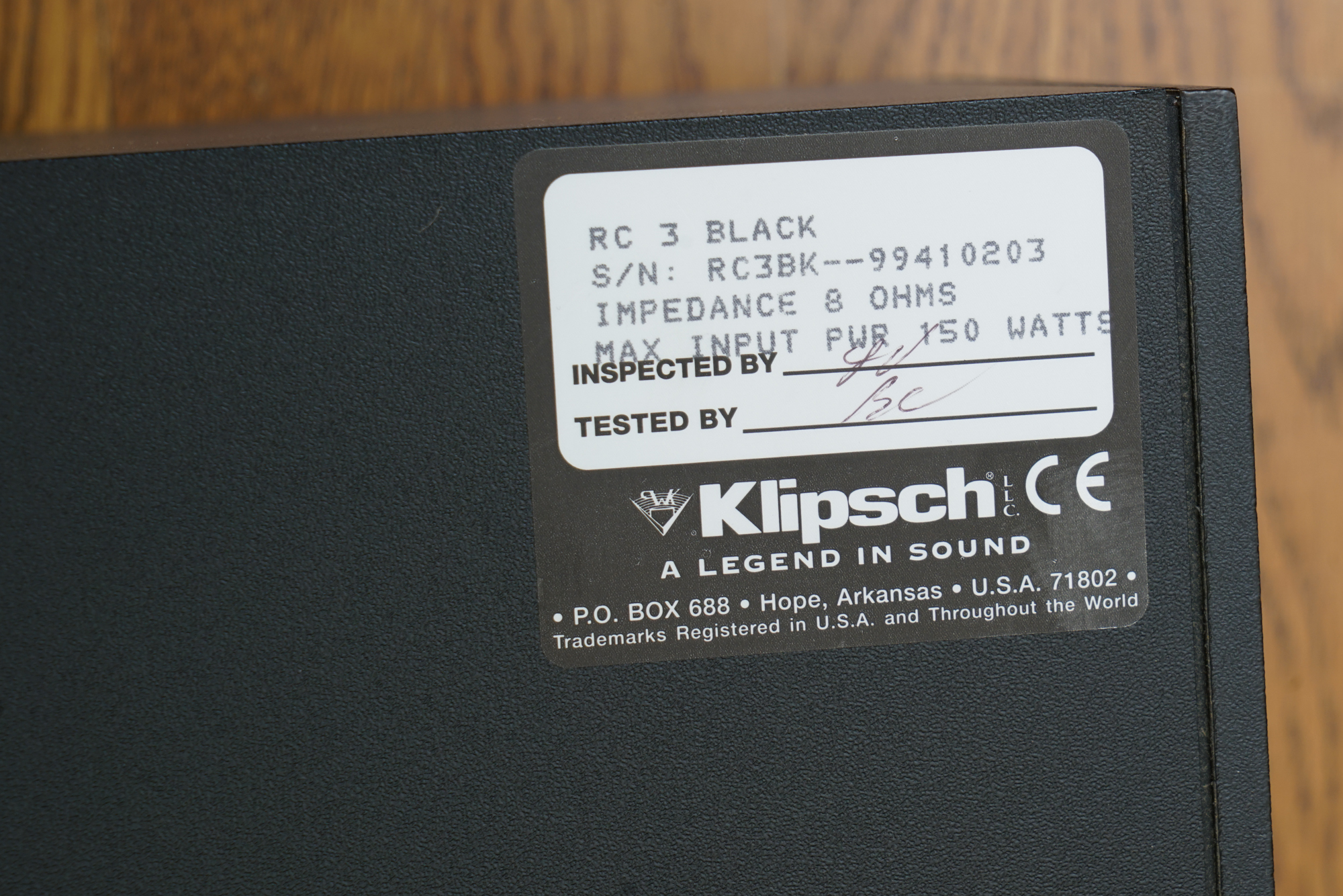Klipsch Floor Speakers and Center Speaker