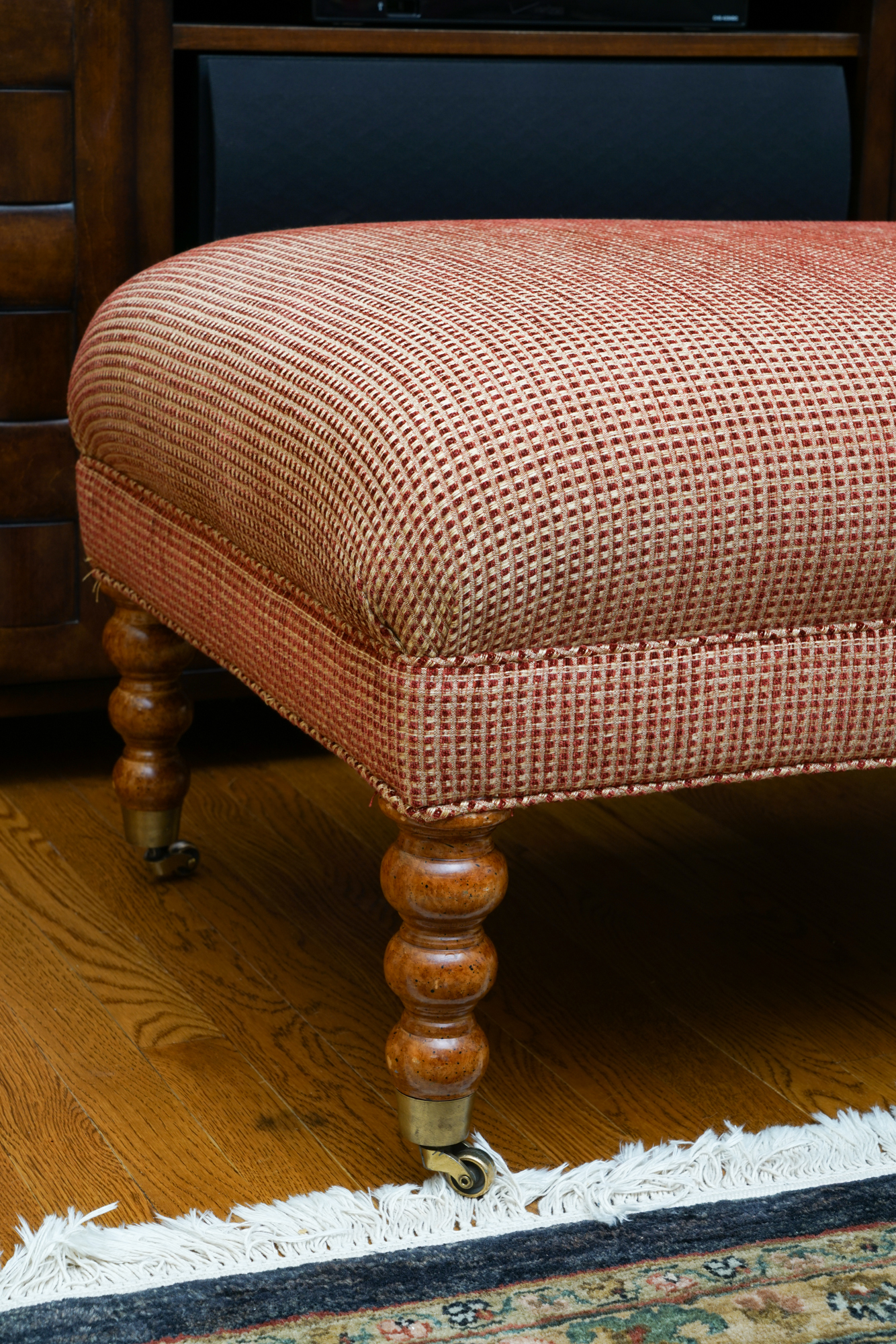 Contemporary Upholstery Ottoman