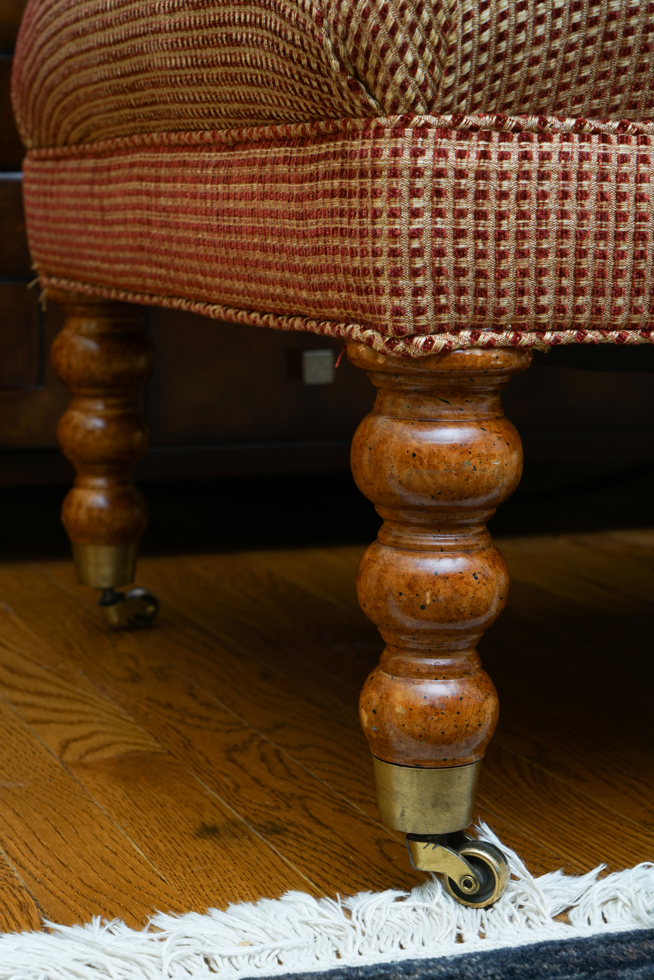 Contemporary Upholstery Ottoman