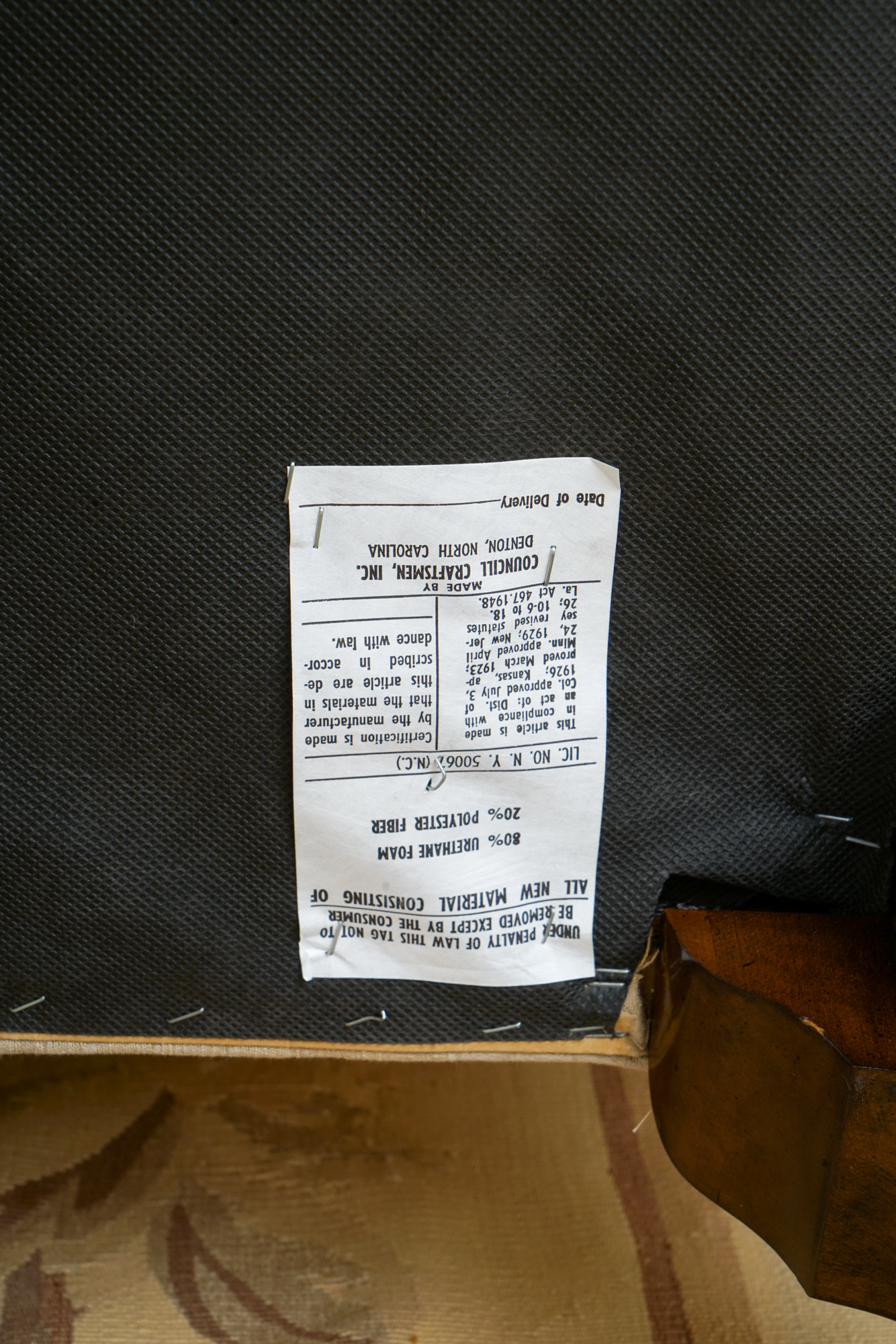 Chippendale Style Armchair by Councill