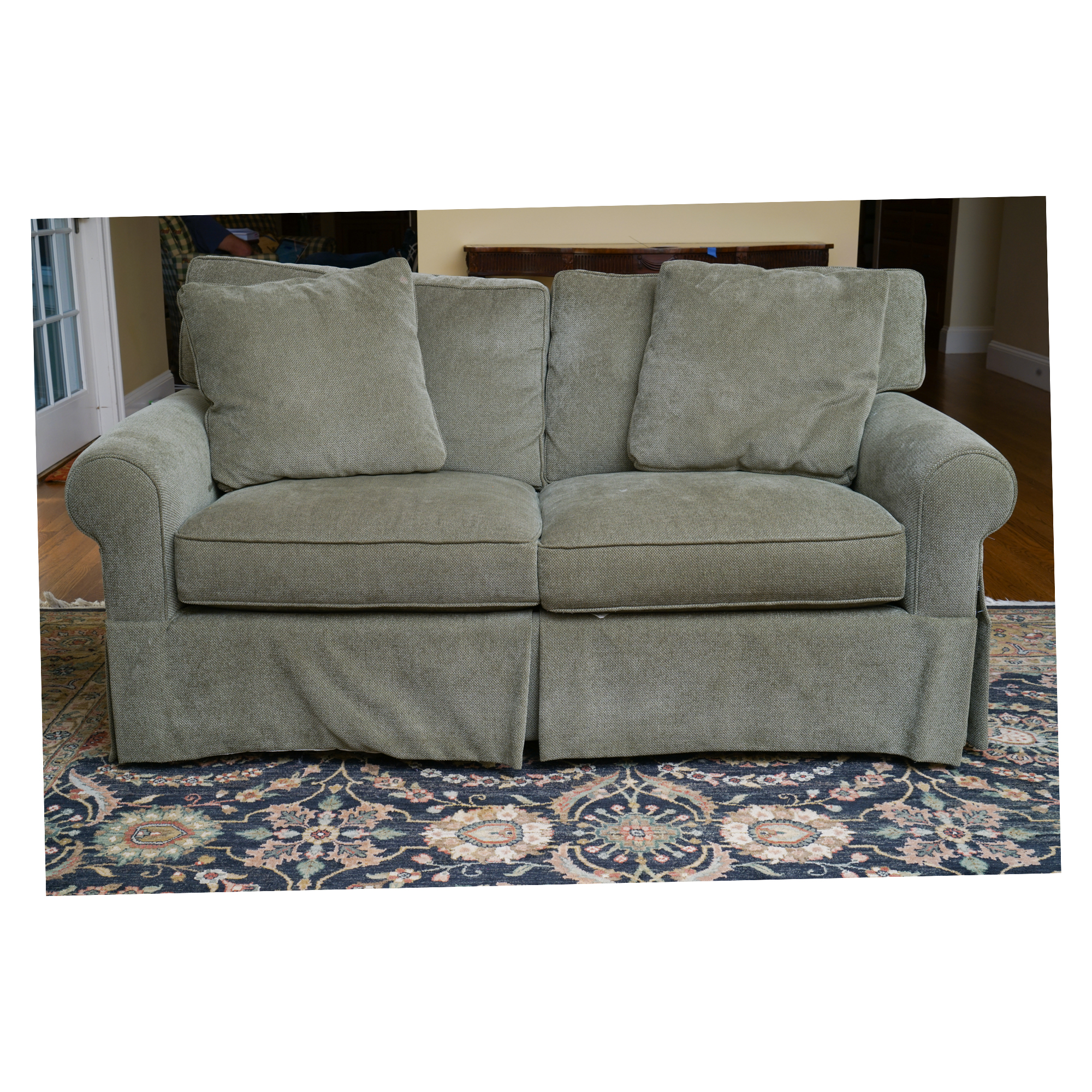 Upholstered Love Seat by Boston Interiors