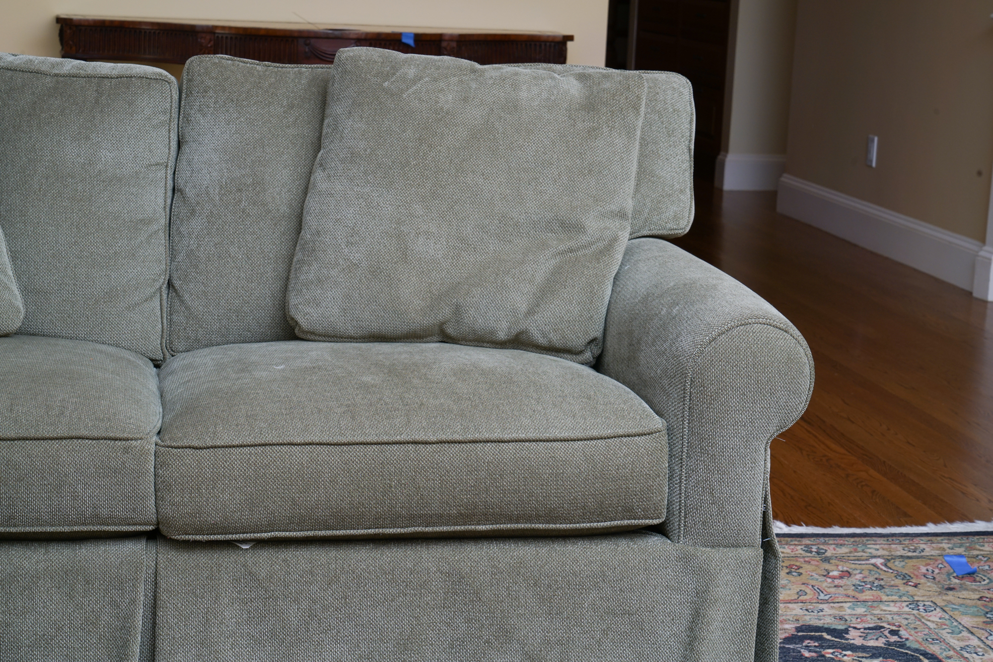 Upholstered Love Seat by Boston Interiors