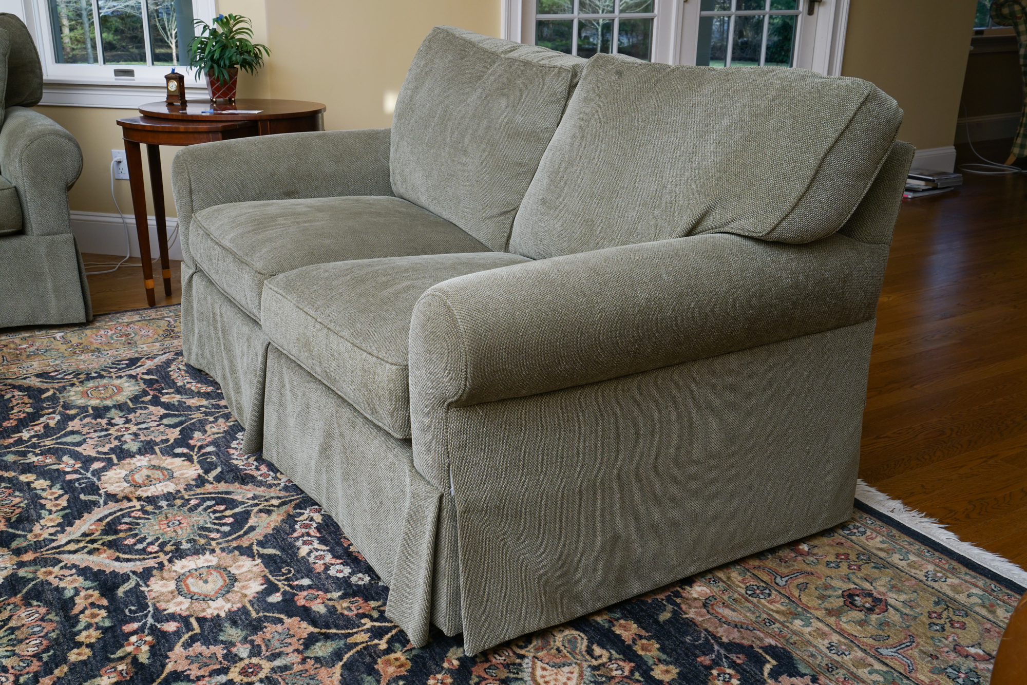 Upholstered Love Seat by Boston Interiors
