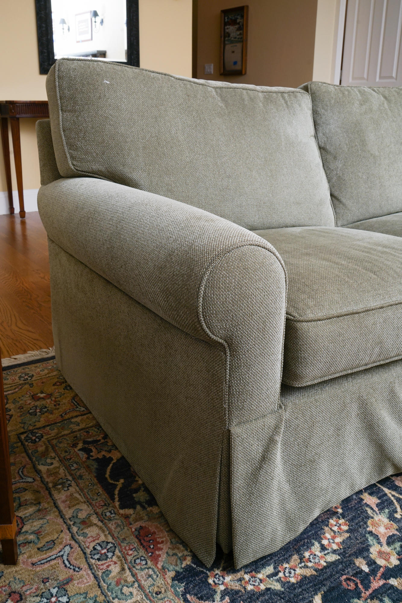Upholstered Love Seat by Boston Interiors