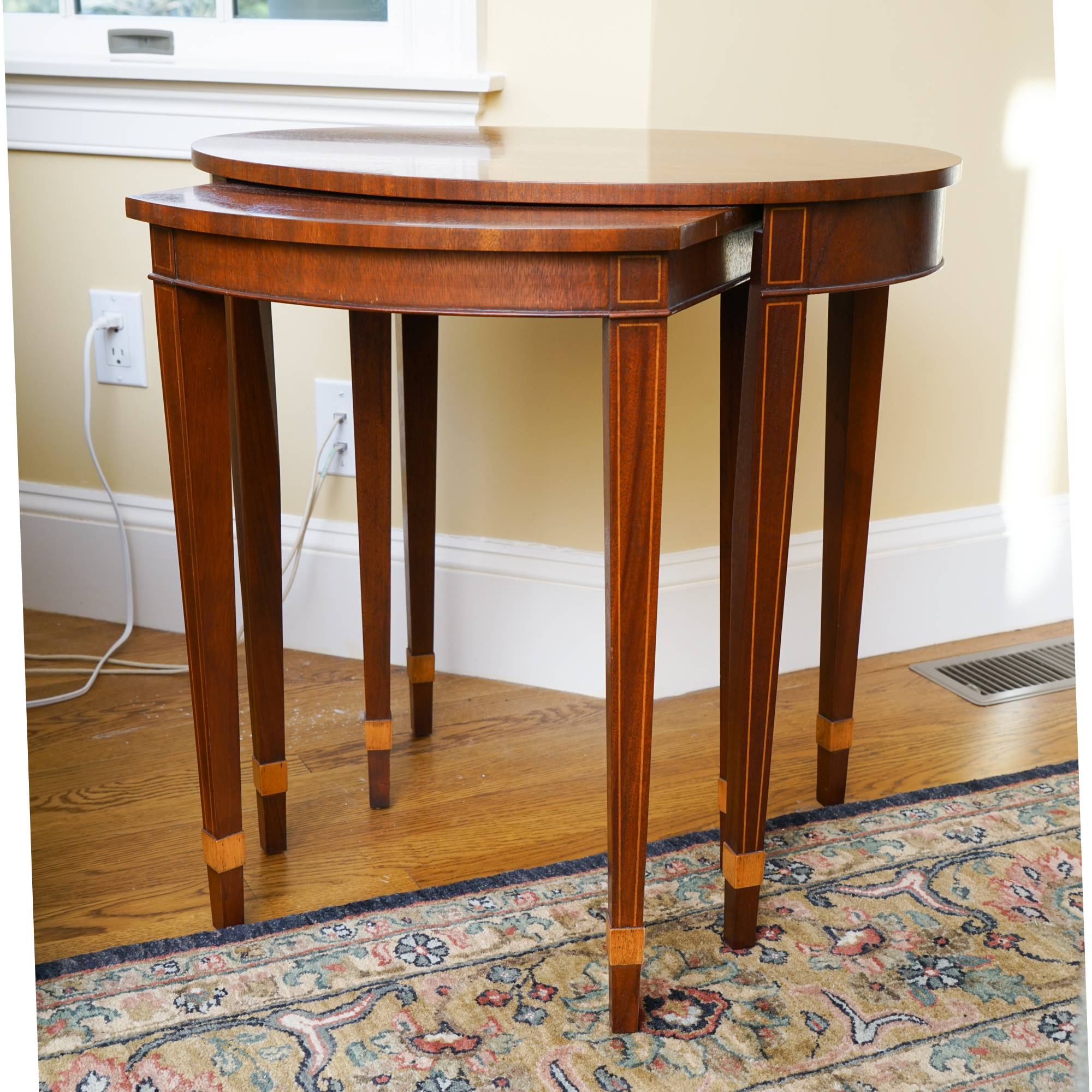 Federal Style Nesting Tables by Baker Furniture