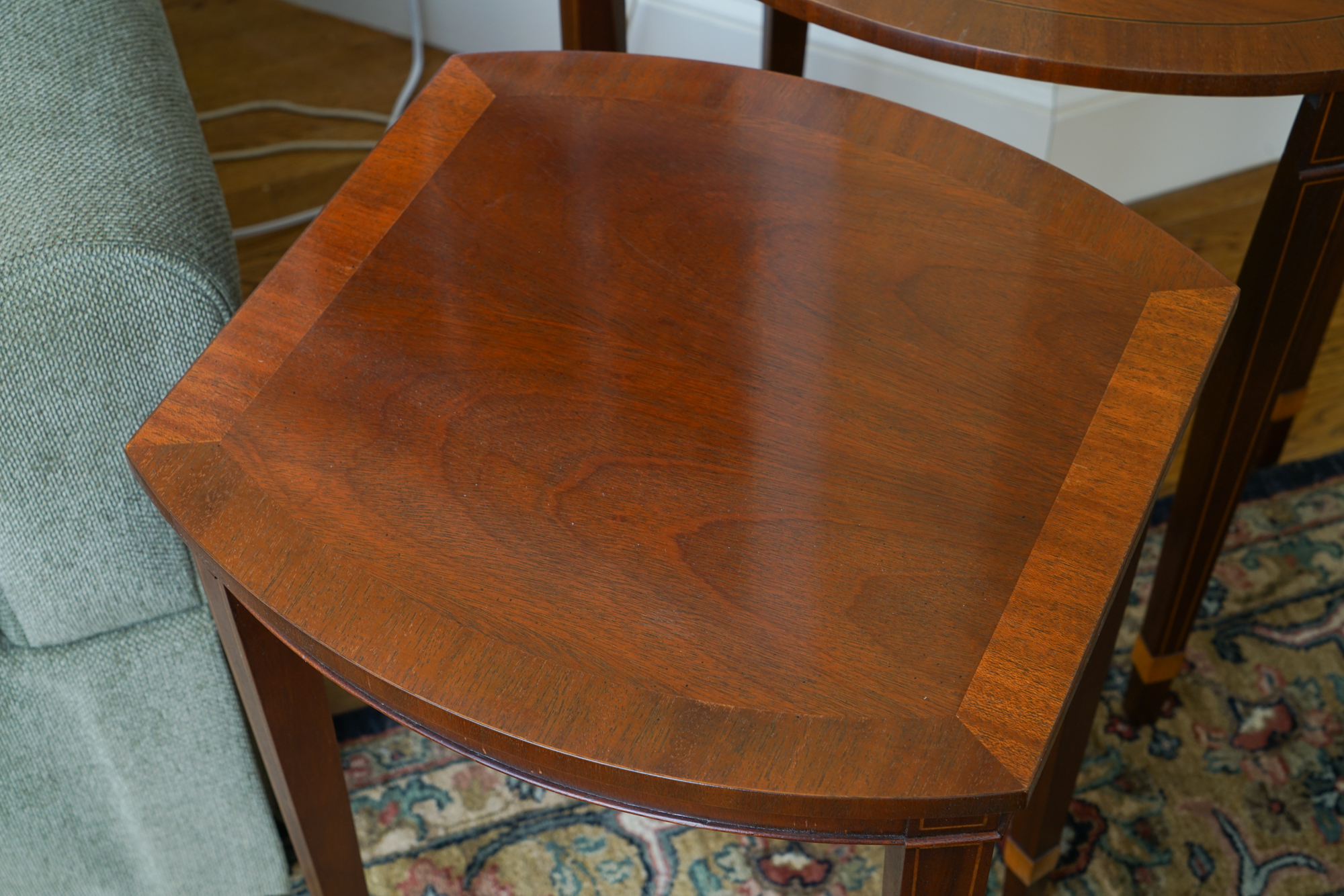 Federal Style Nesting Tables by Baker Furniture