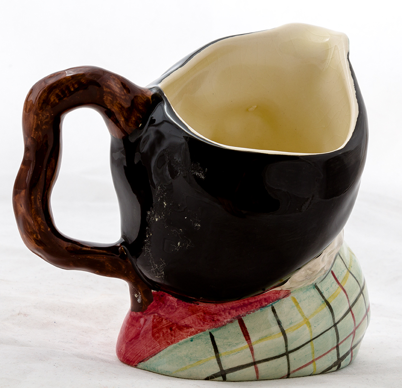 Staffordshire Toby Pitcher and Ceramic Character Jugs