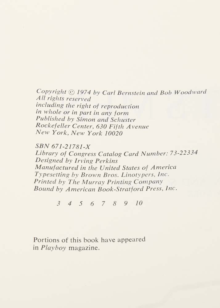 Fiction Featuring "The Help", "All the President's Men" and More