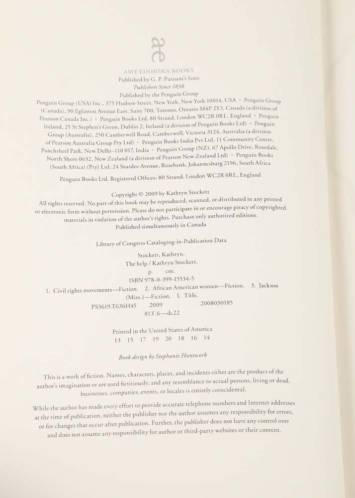 Fiction Featuring "The Help", "All the President's Men" and More