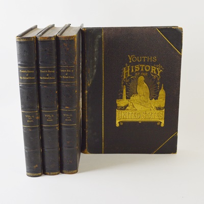 Edward S. Ellis "Youth's History of the United States" Hardcover Book Set