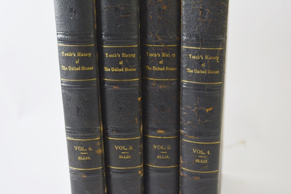 Edward S. Ellis "Youth's History of the United States" Hardcover Book Set