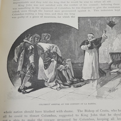 Edward S. Ellis "Youth's History of the United States" Hardcover Book Set