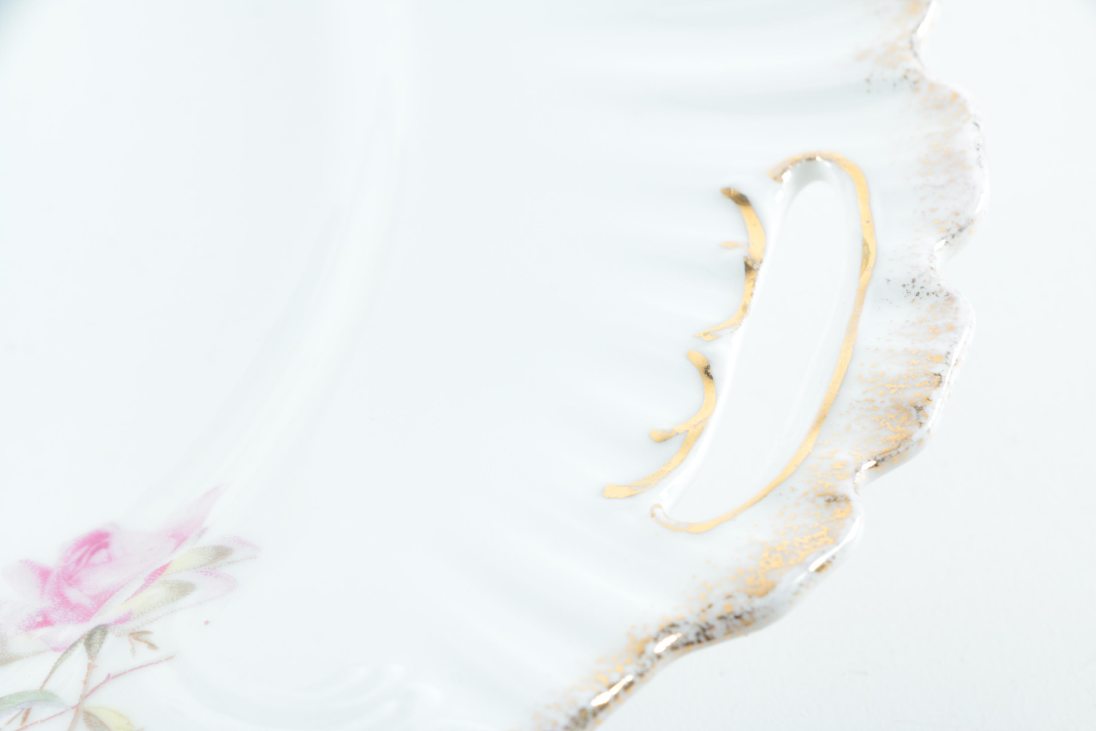 Porcelain Tableware Including Antique KPM