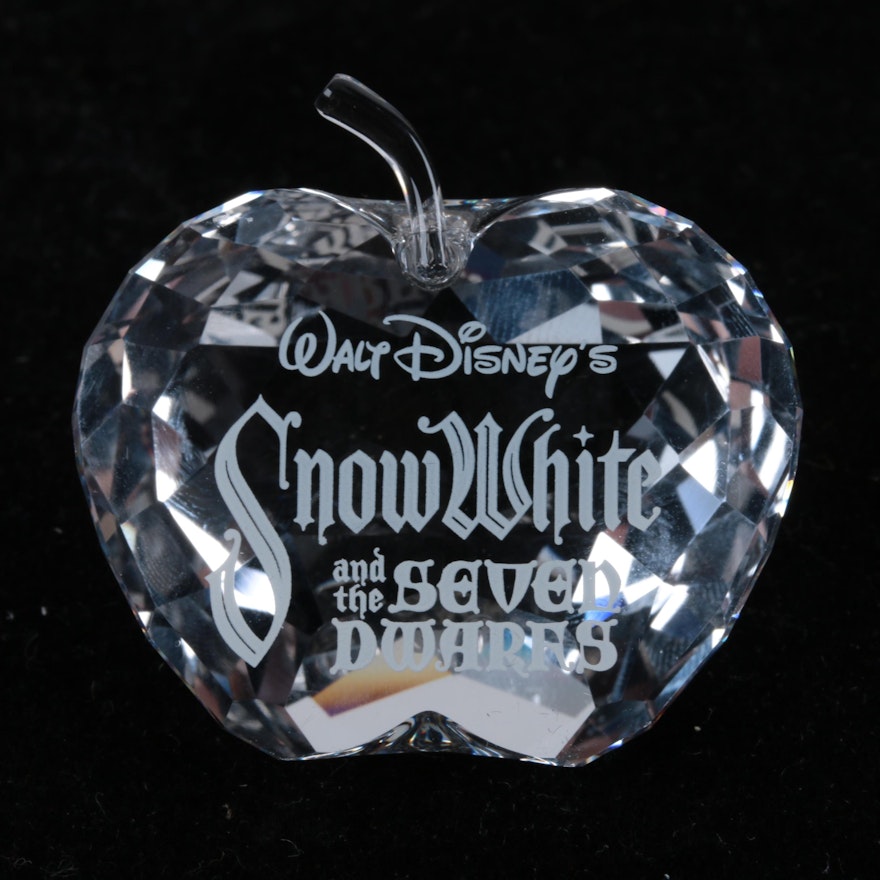 Swarovski "Snow White and the Seven Dwarfs" Crystal Apple