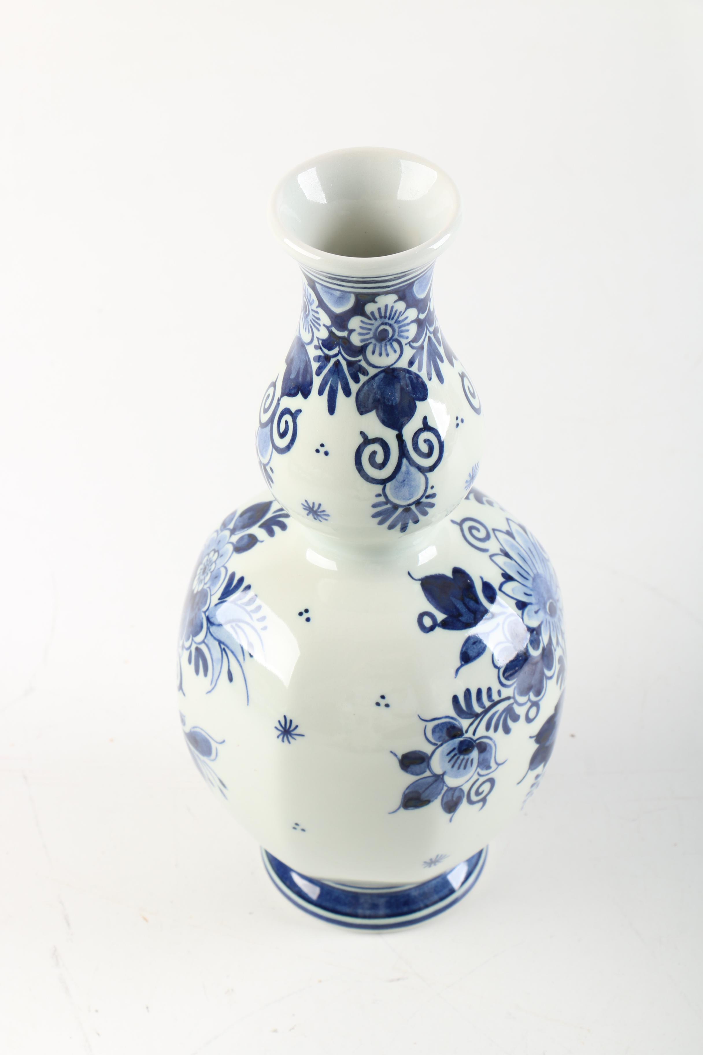 Zenith Delfts Earthenware Vases