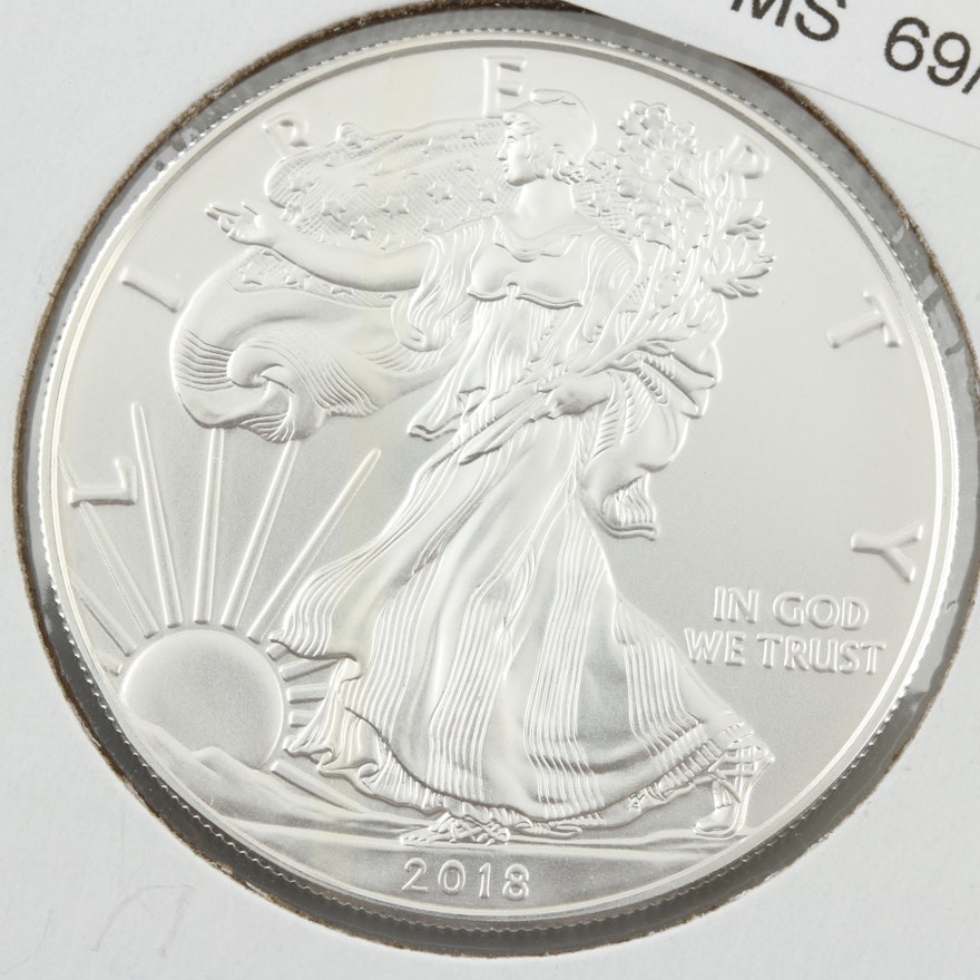 2018 One Dollar U.S. Silver Eagle