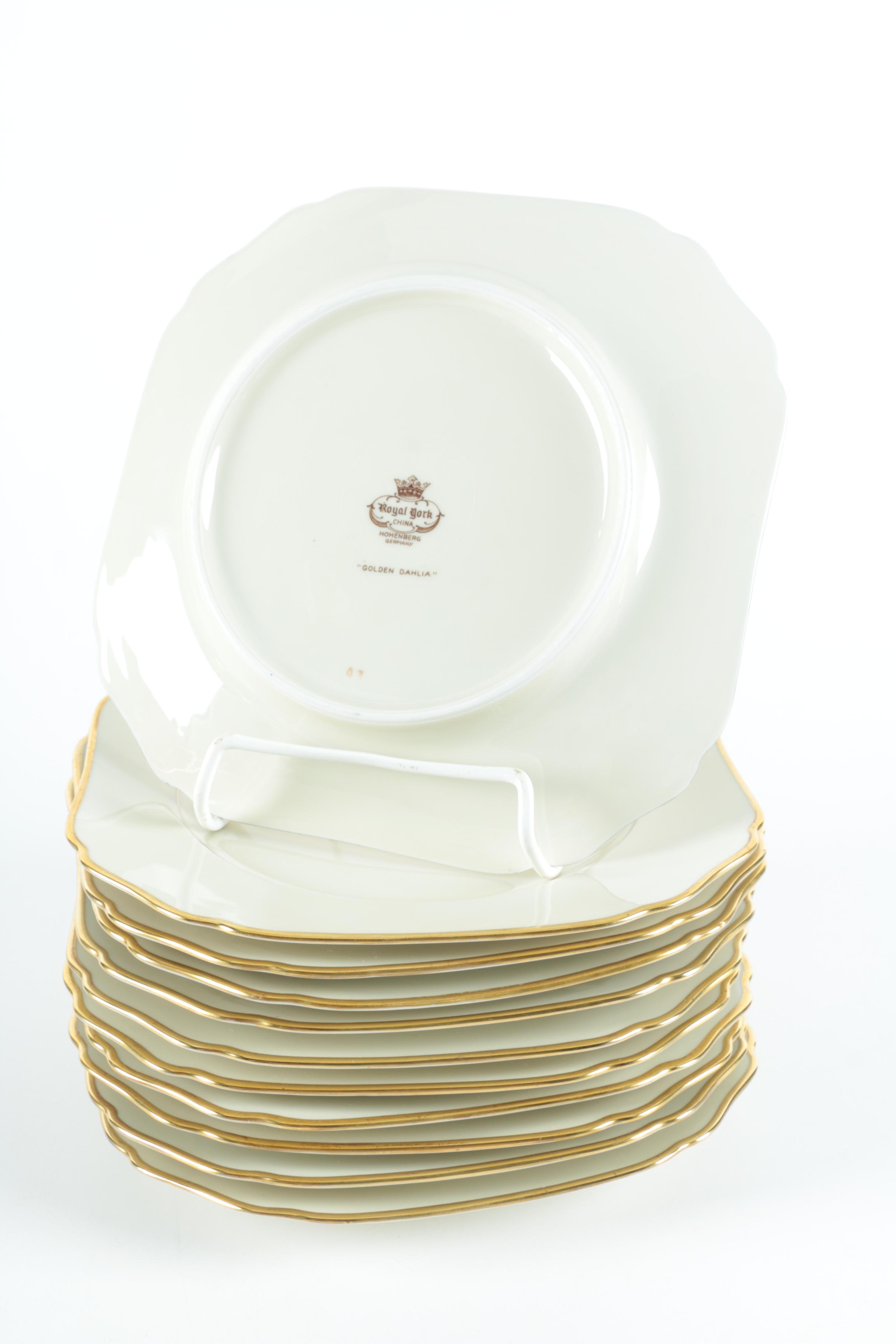 Royal York "Golden Dahlia" Service