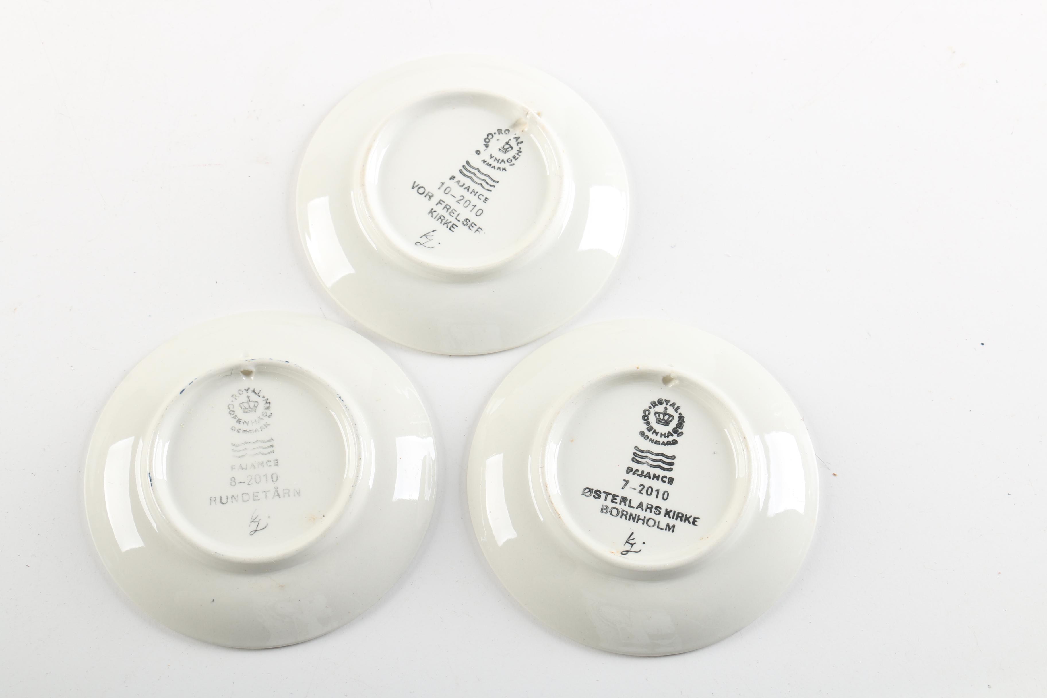 1969-74 Royal Copenhagen Earthenware Collector's Plates