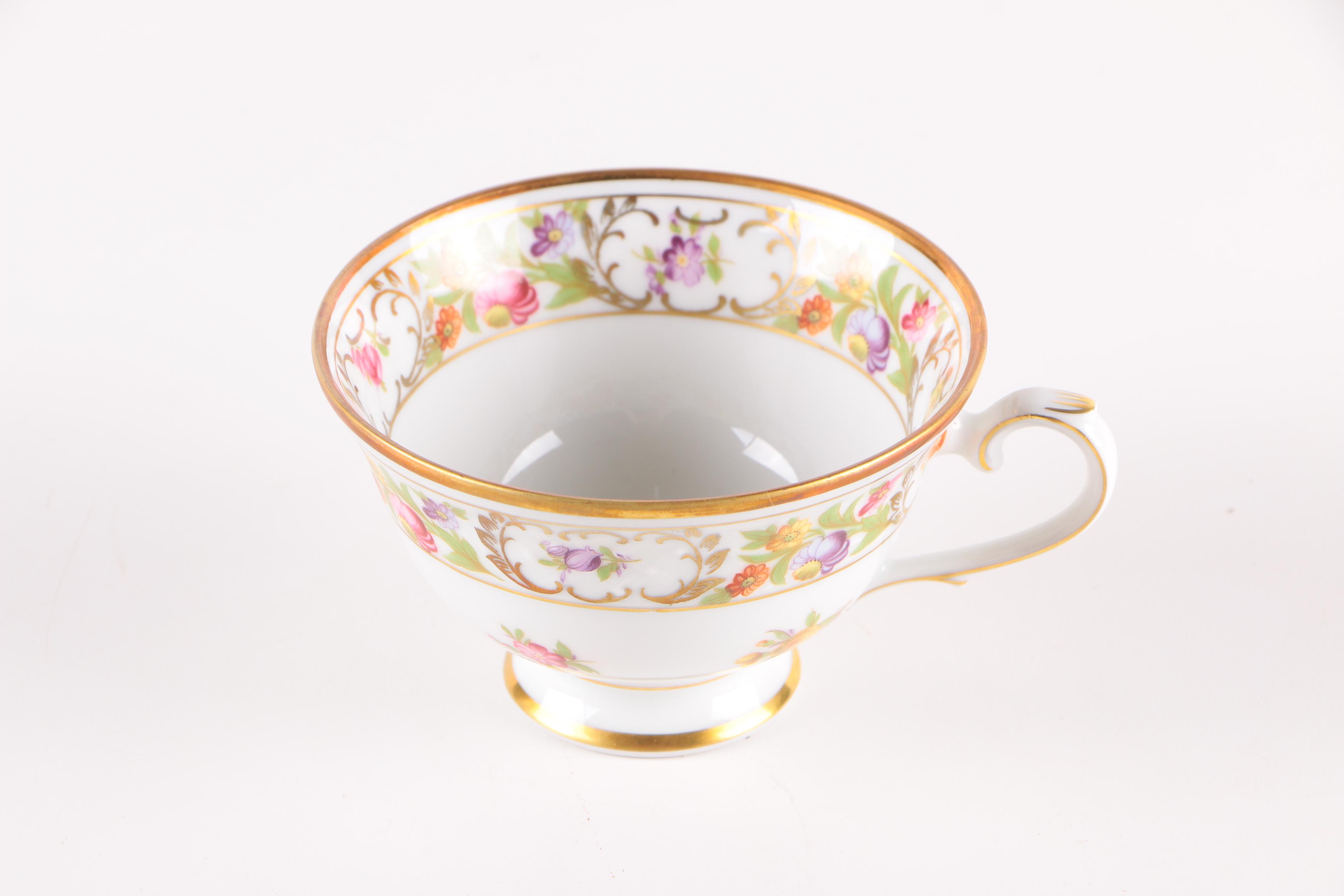 Schumann "Empress Dresden Flowers" Porcelain Tea Service