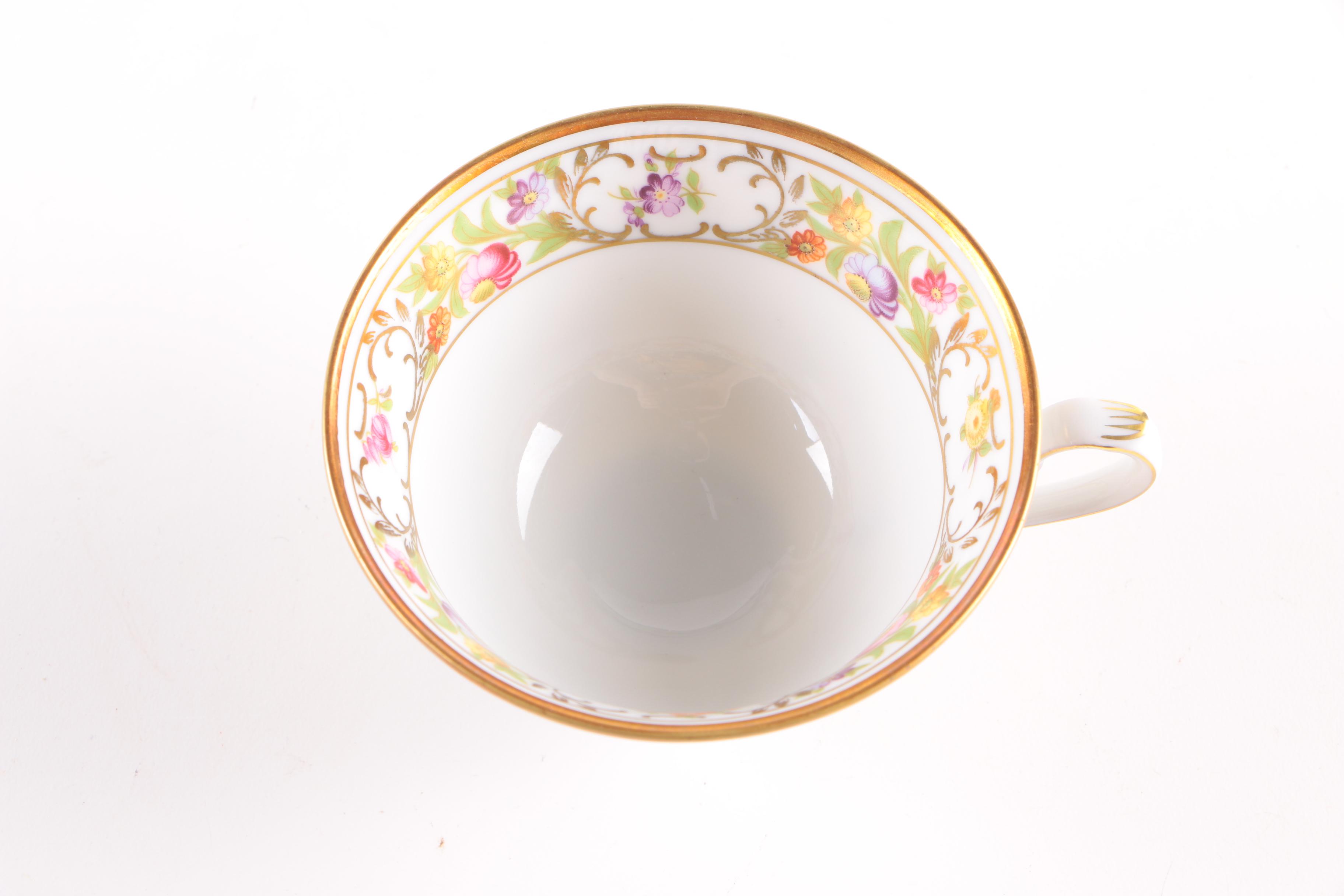 Schumann "Empress Dresden Flowers" Porcelain Tea Service