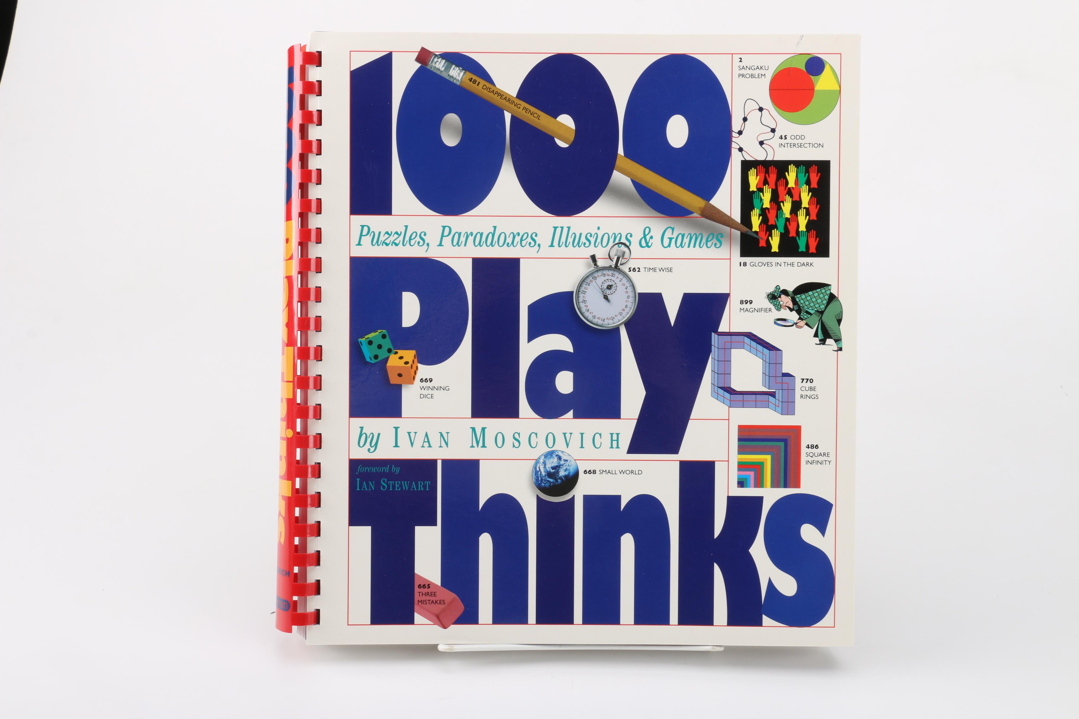 "1000 Play Thinks" by Ivan Moscovich and Billiards Equipment