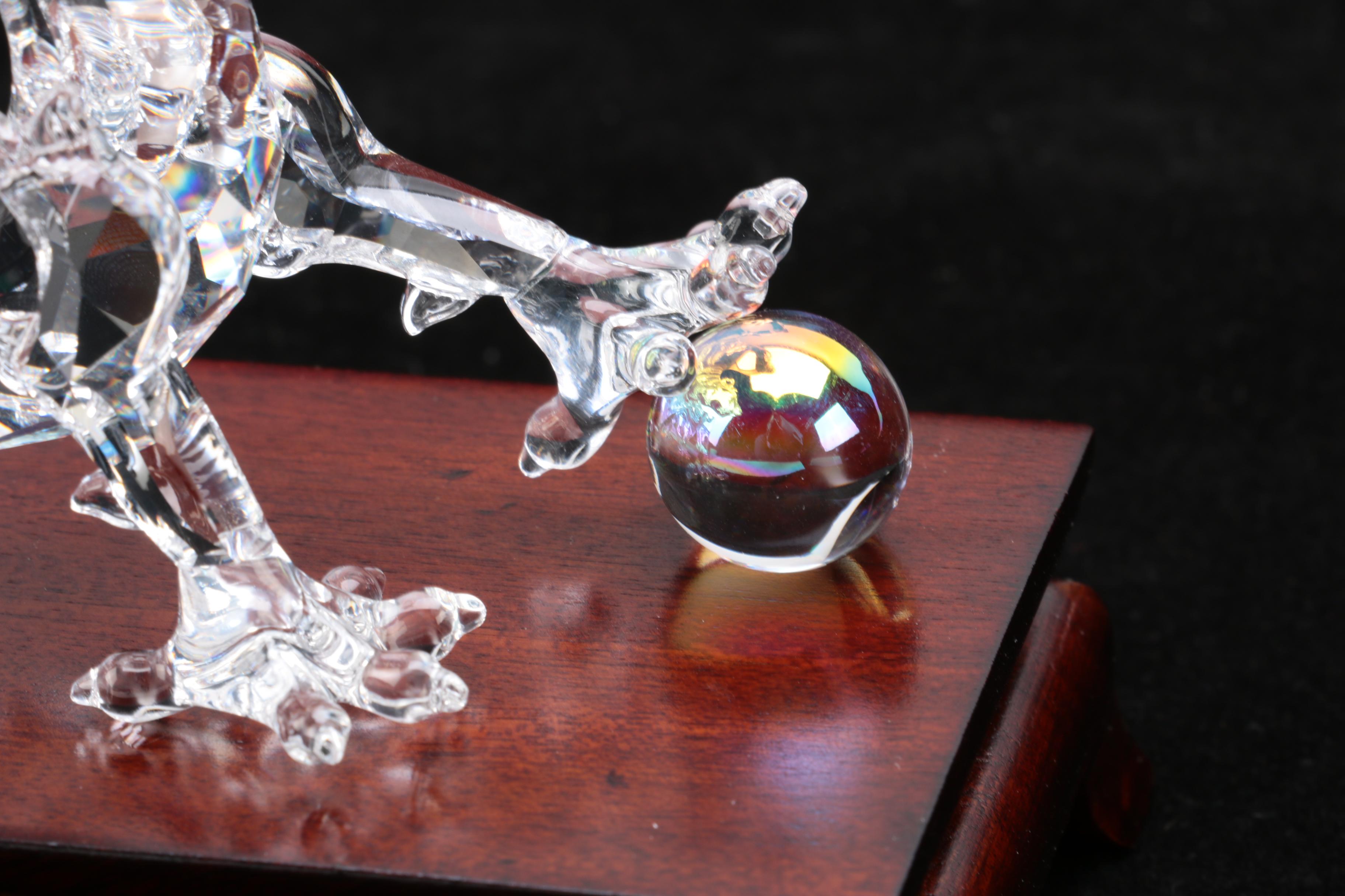 Swarovski Crystal Dragon Figurine