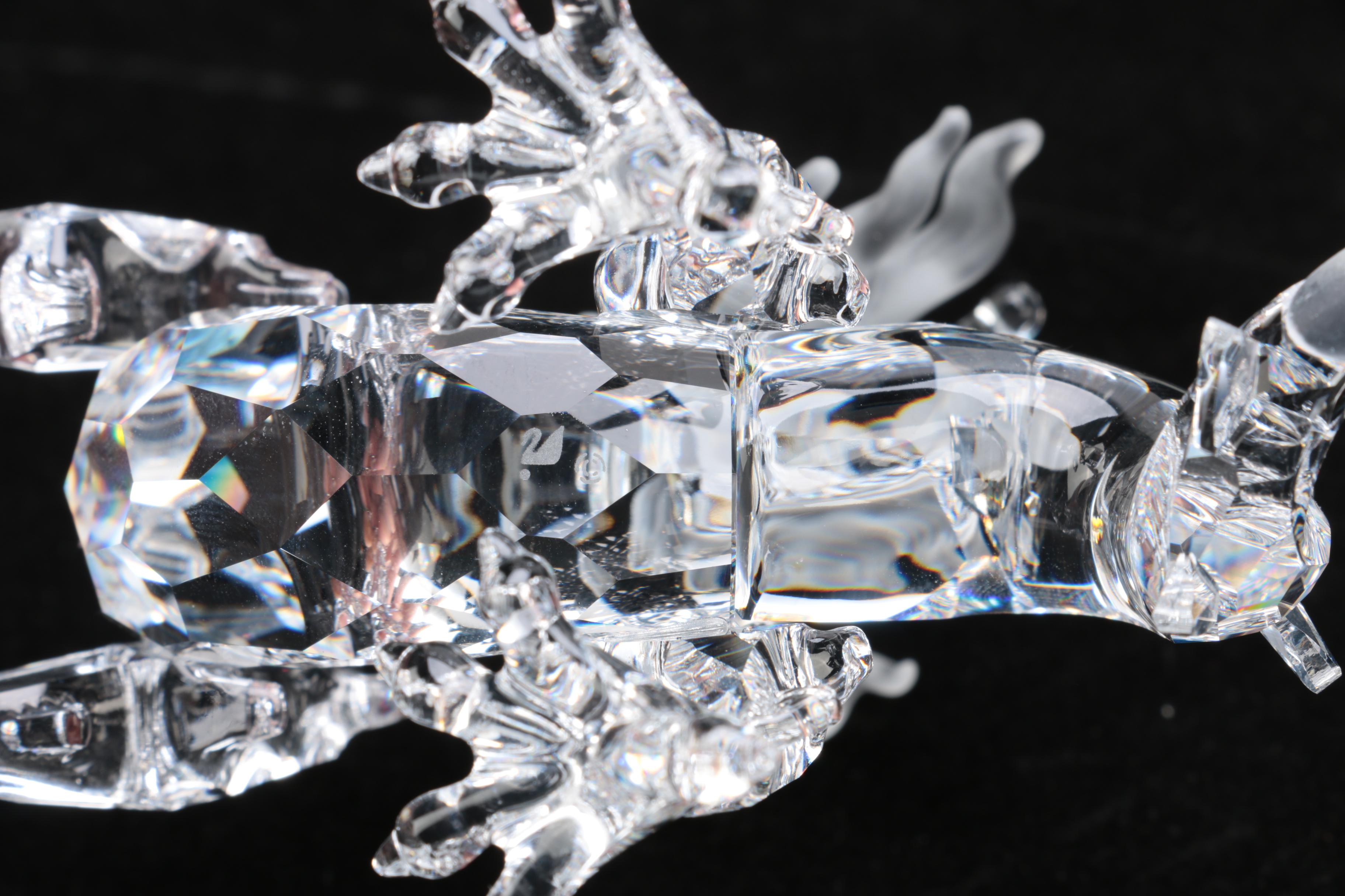Swarovski Crystal Dragon Figurine