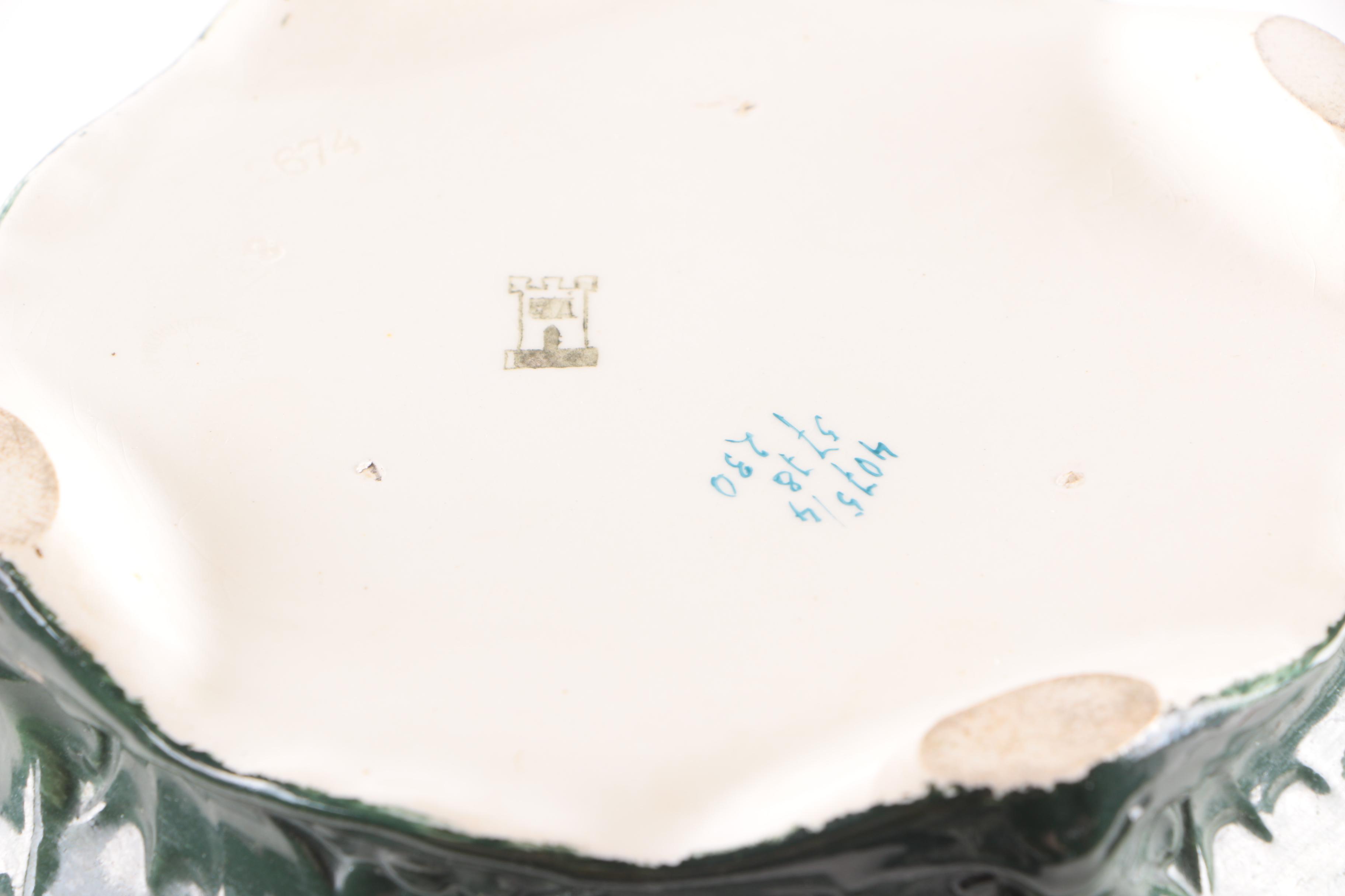 Ceramic Art Pottery Floral Planter