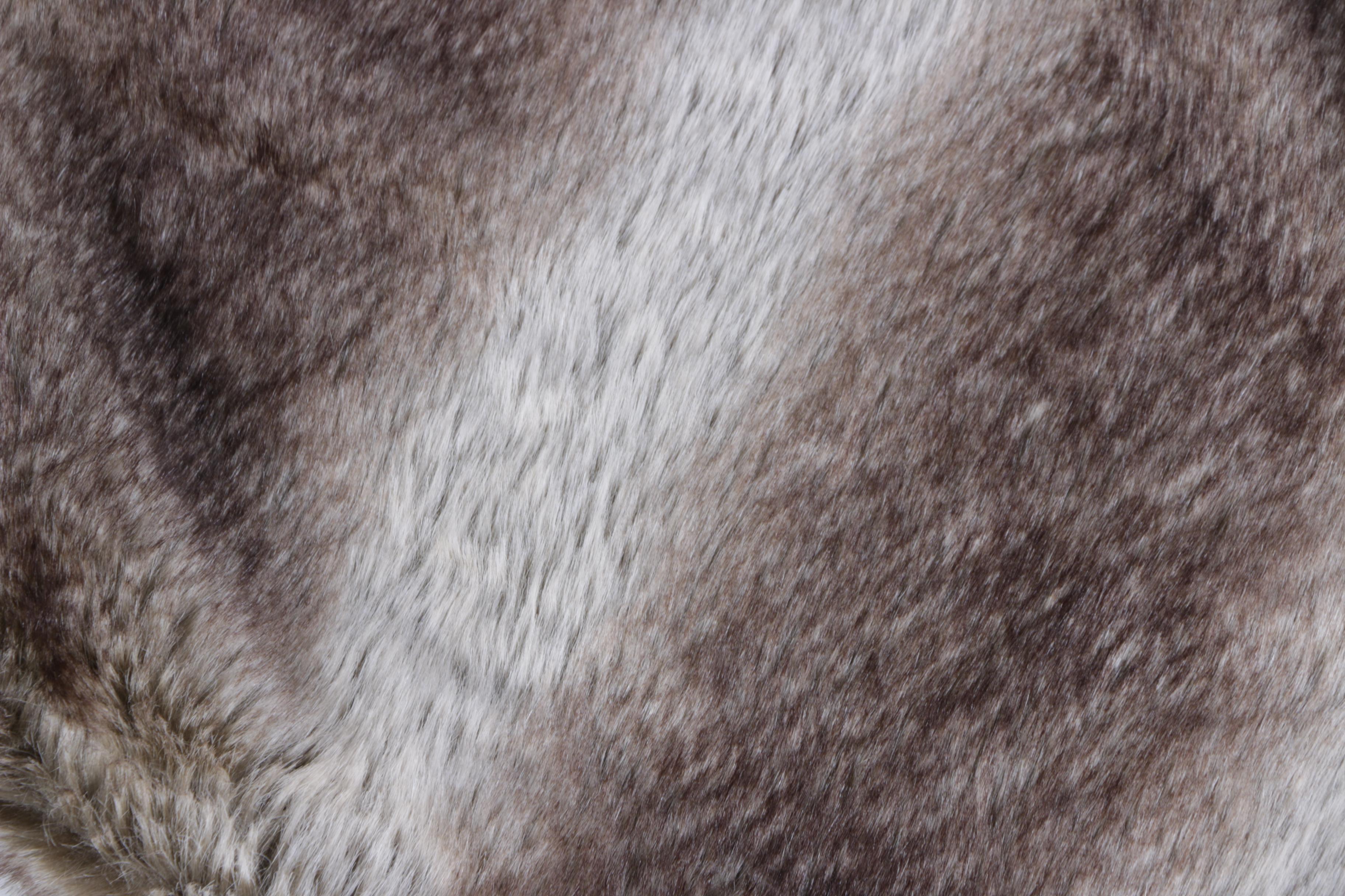 Faux Fur Pillows and Throw Featuring Nicole Miller and Tahari