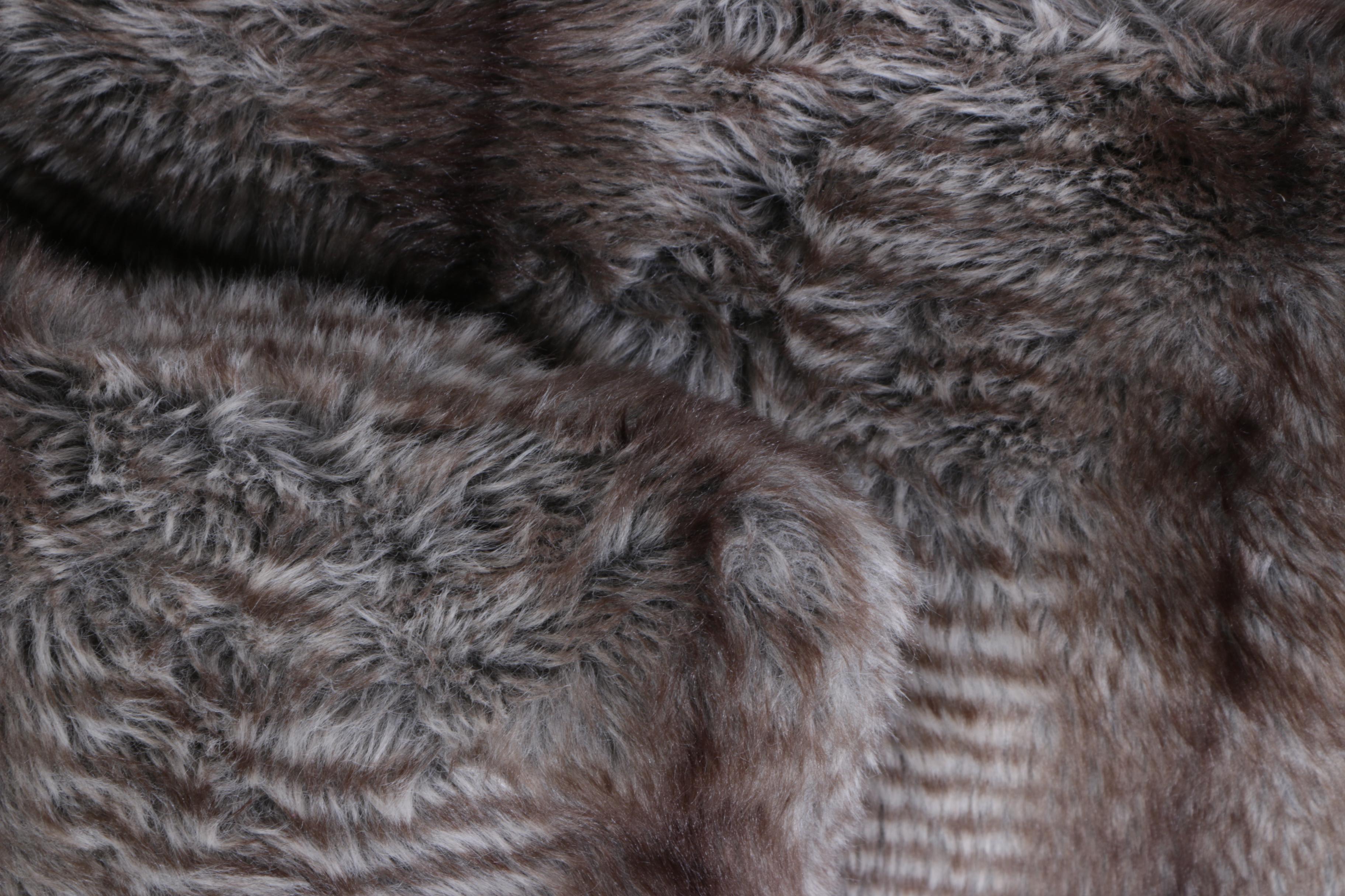 Faux Fur Pillows and Throw Featuring Nicole Miller and Tahari