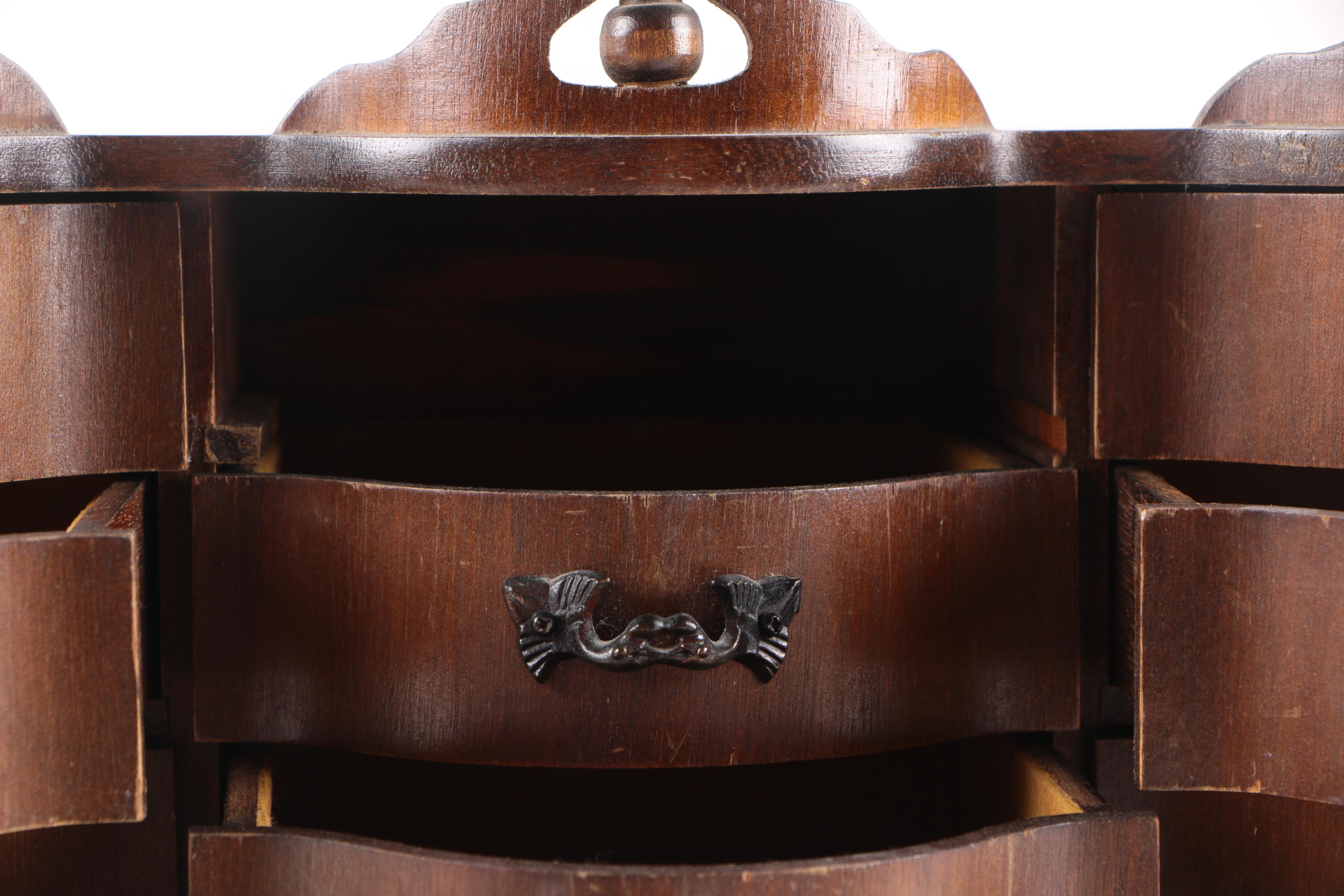 Vintage Wooden Jewelry Music Box